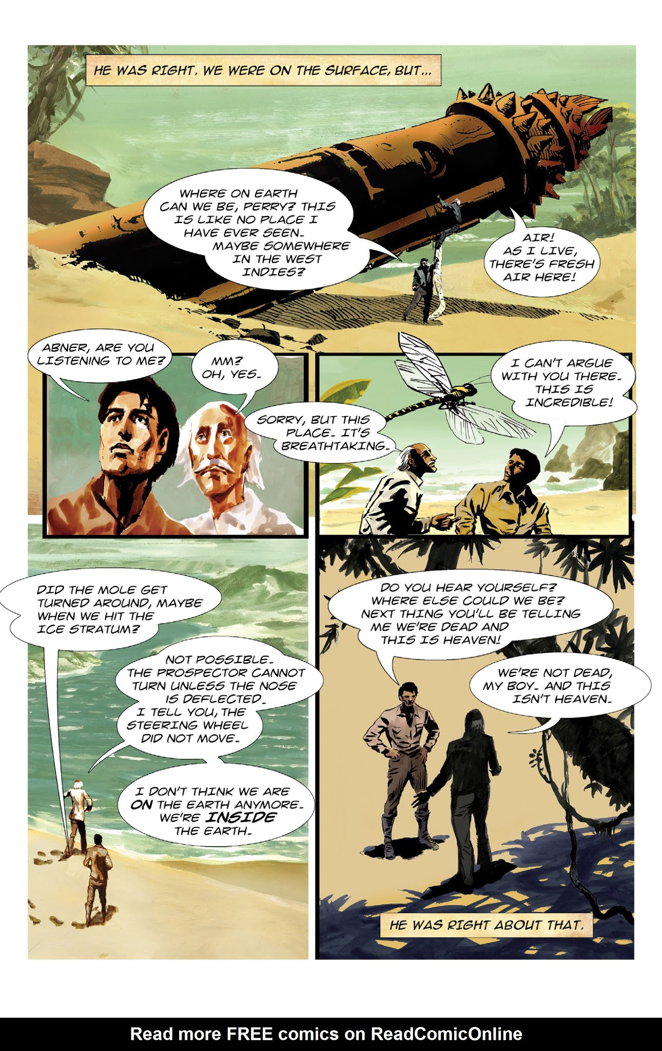 Read online Edgar Rice Burroughs' At the Earth's Core comic -  Issue # TPB - 20