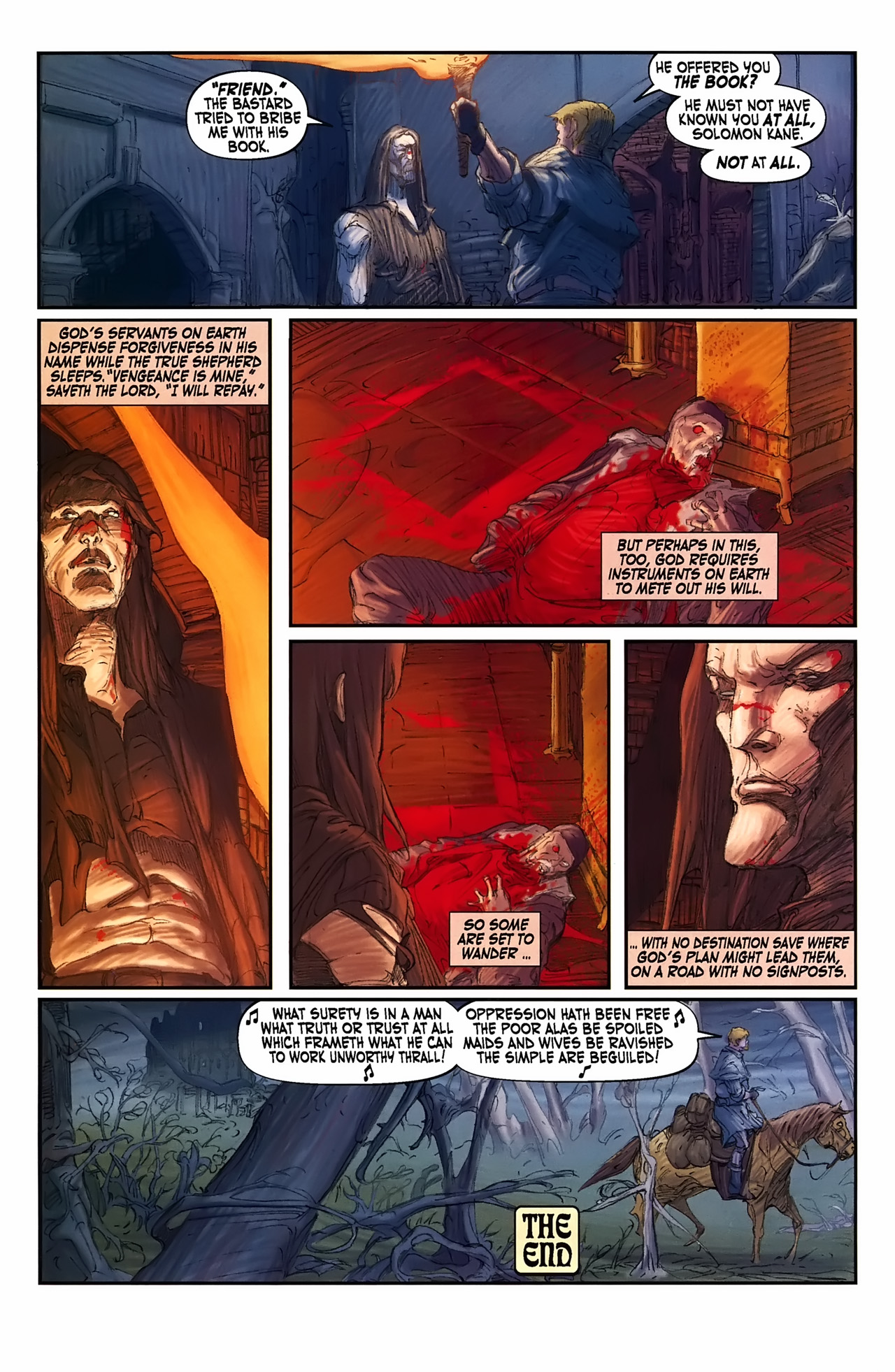 Read online Solomon Kane comic -  Issue #5 - 24