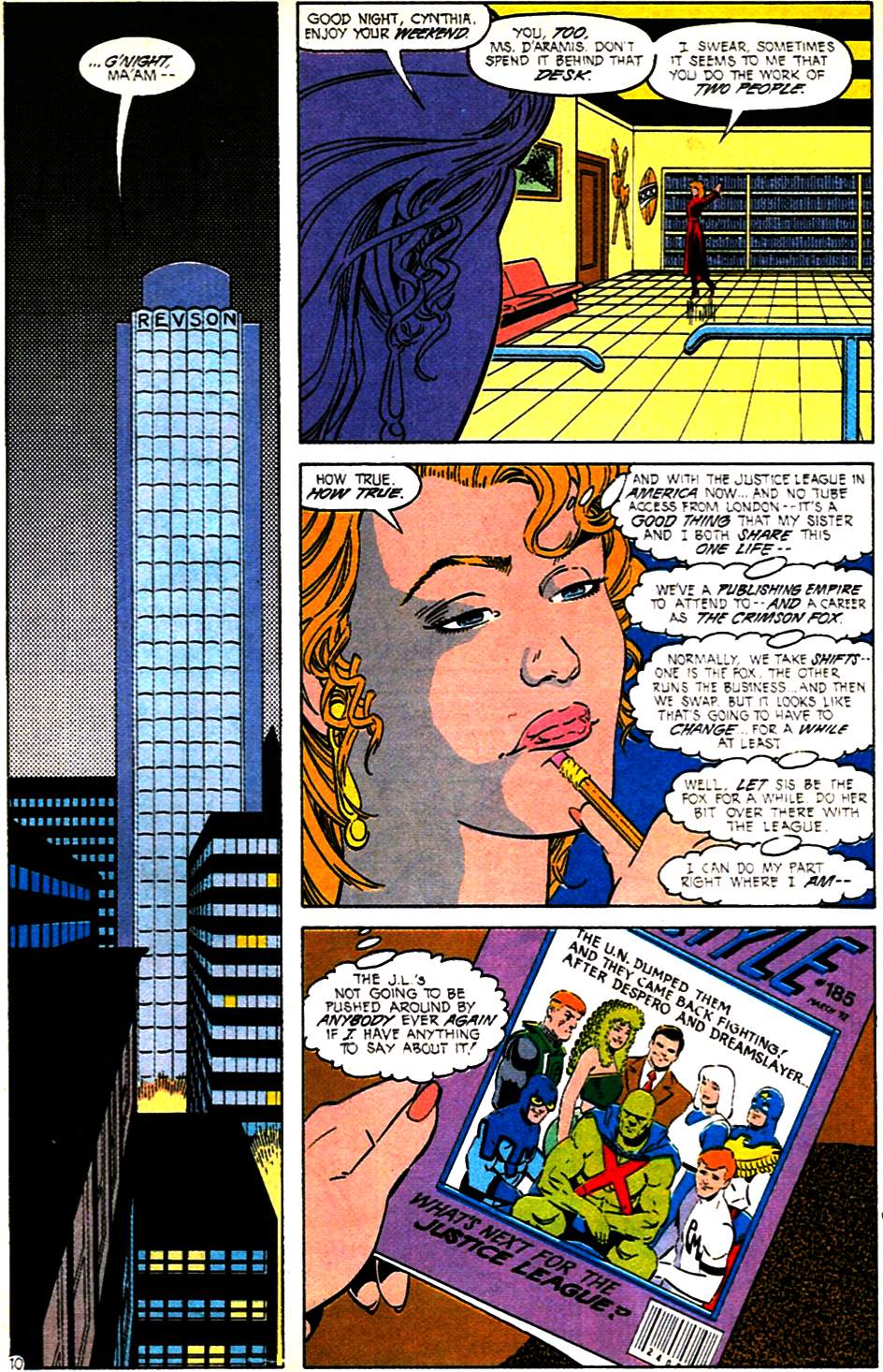 Read online Justice League America comic -  Issue #60 - 11