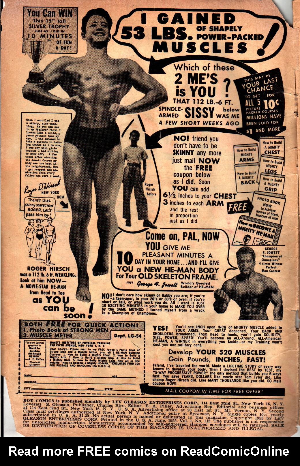 Read online Boy Comics comic -  Issue #112 - 2