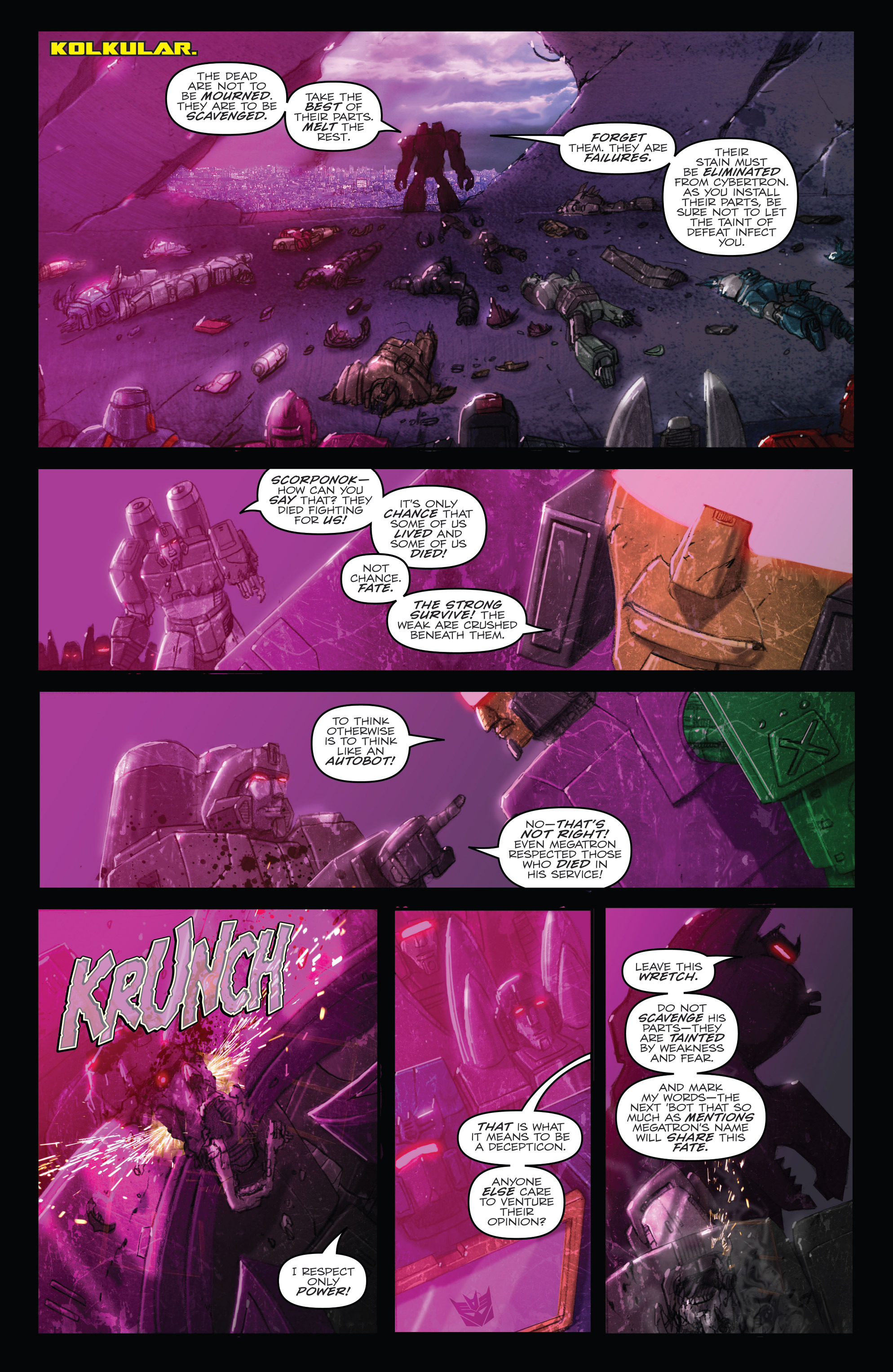Read online Transformers: Monstrosity [II] comic -  Issue # TPB - 46
