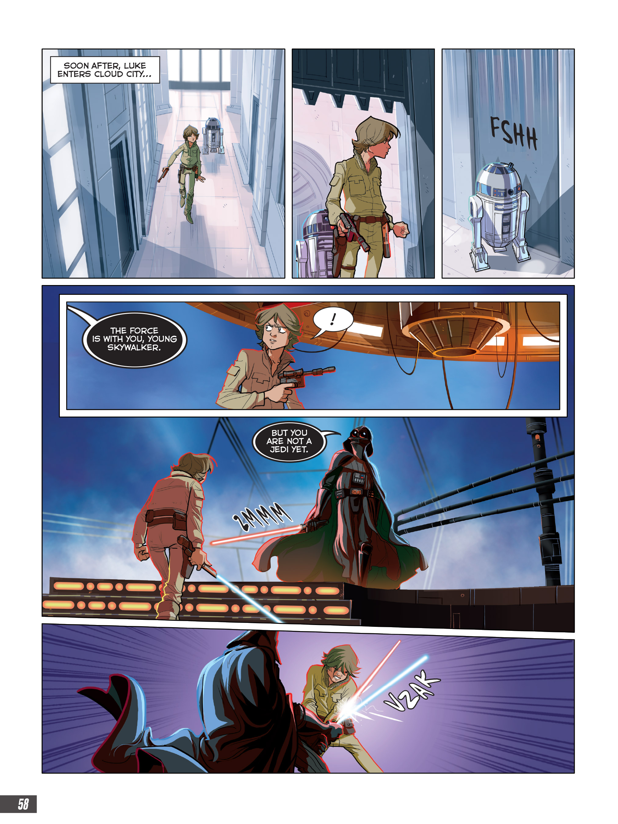 Read online Star Wars: The Empire Strikes Back Graphic Novel Adaptation comic -  Issue # Full - 57