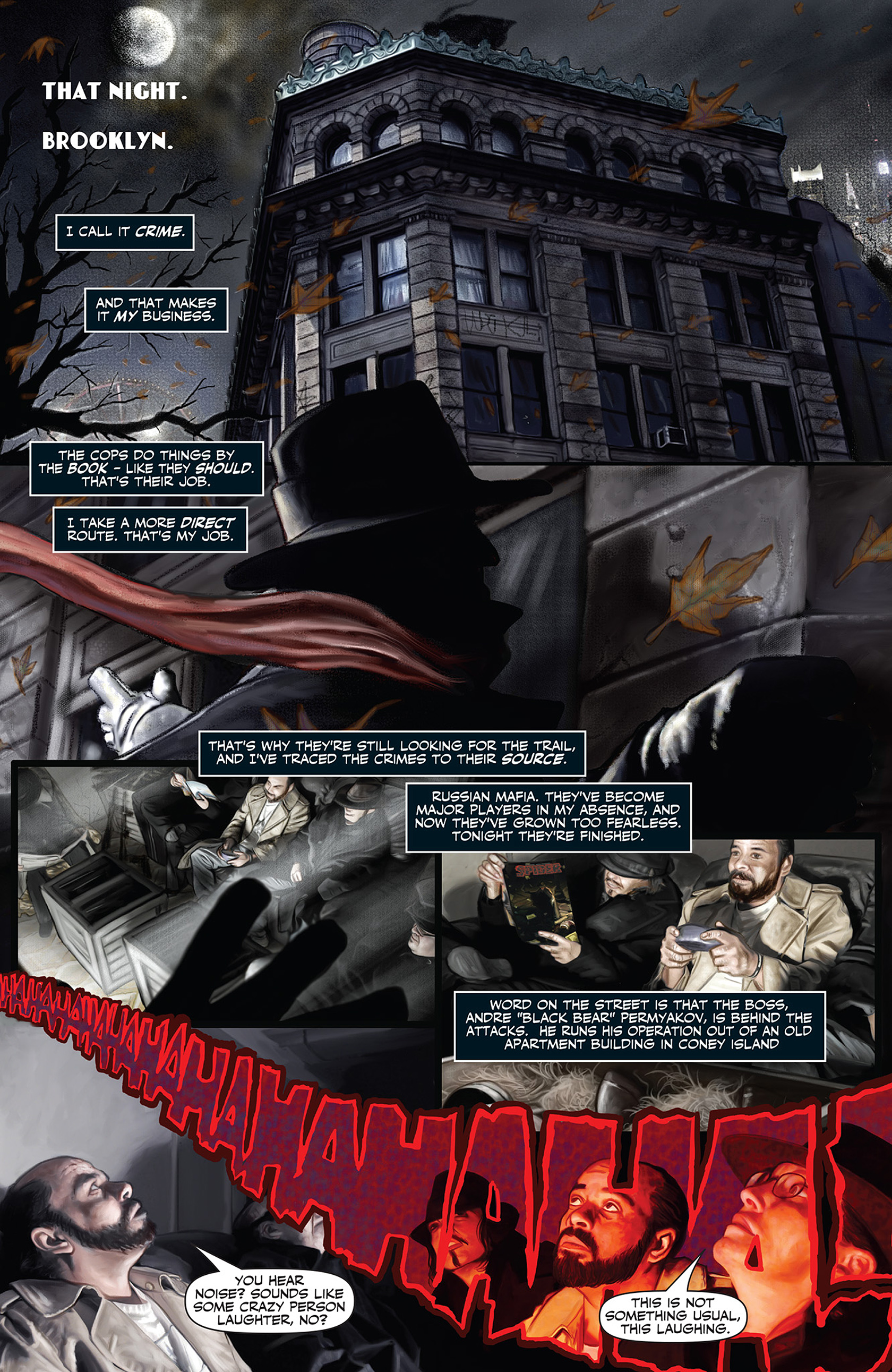 Read online The Shadow Now comic -  Issue #1 - 4