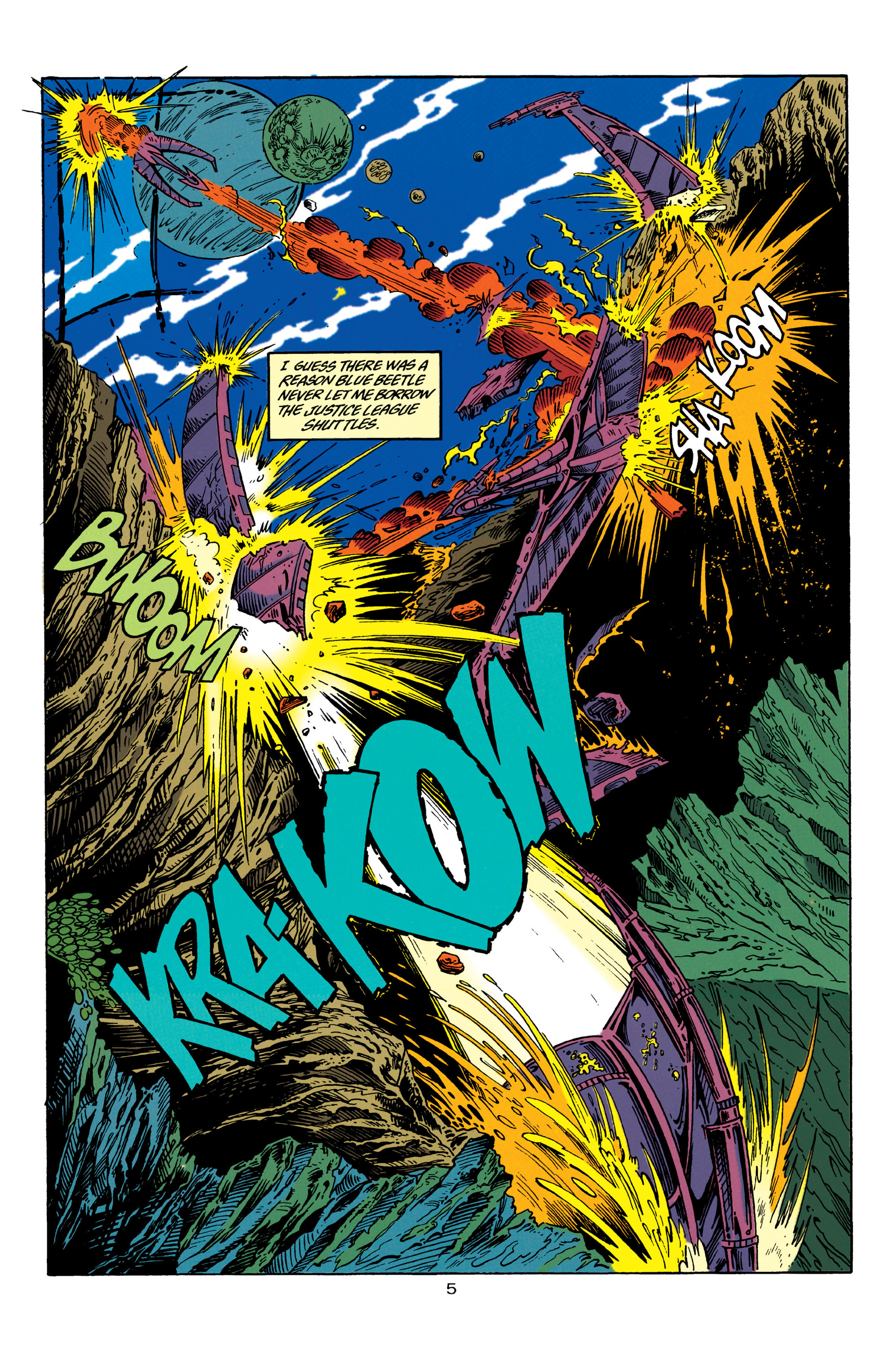 Read online Guy Gardner: Warrior comic -  Issue #35 - 5