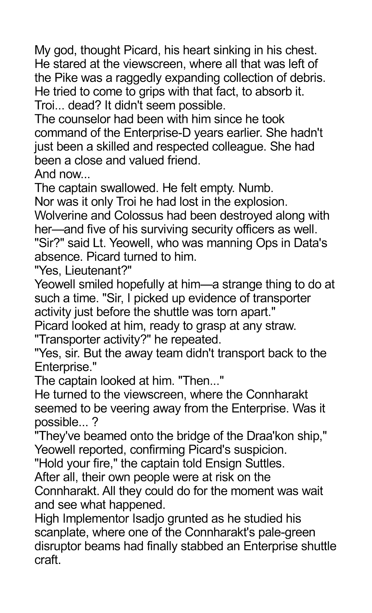 Read online Star Trek: The Next Generation/X-Men: Planet X comic -  Issue # TPB (Part 3) - 35