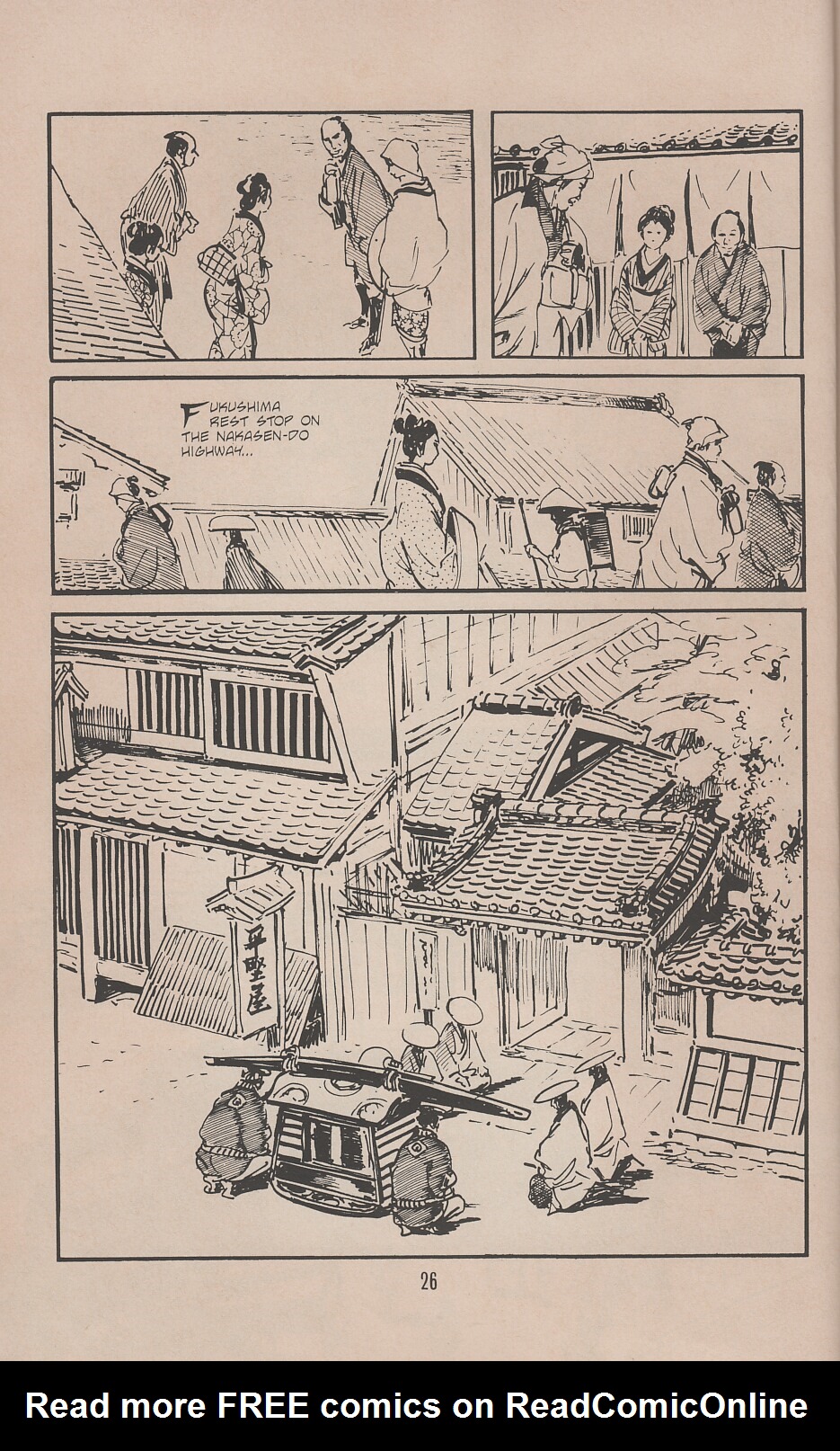 Read online Lone Wolf and Cub comic -  Issue #44 - 29