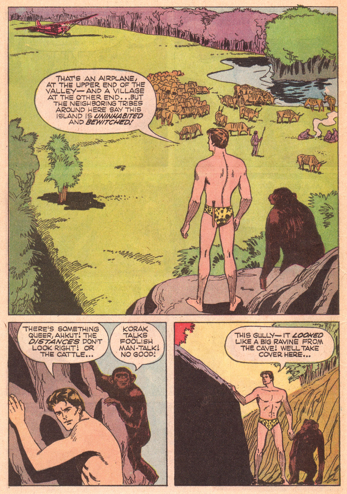 Read online Korak, Son of Tarzan (1964) comic -  Issue #28 - 8