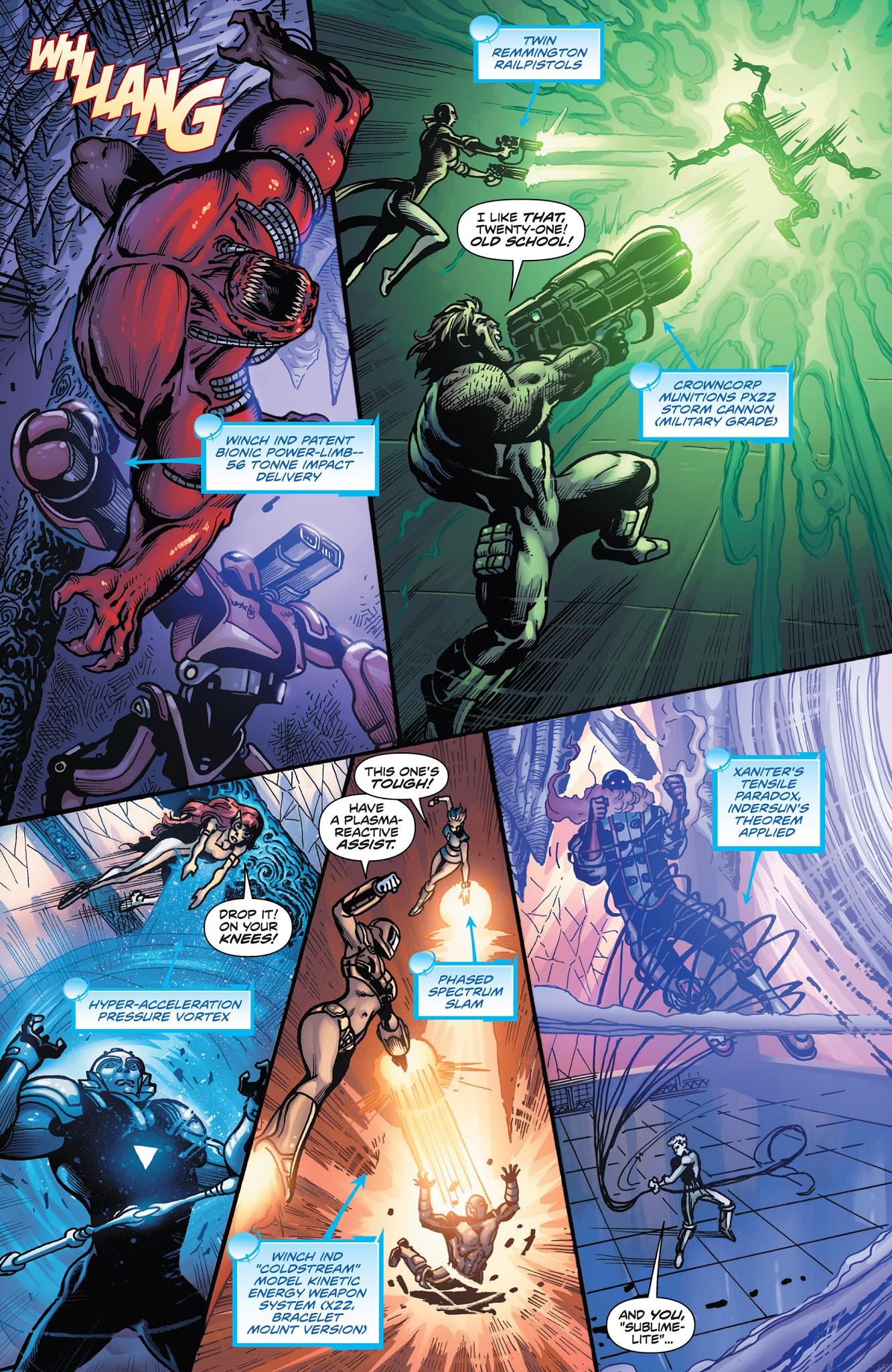 Read online The Hypernaturals comic -  Issue #11 - 17