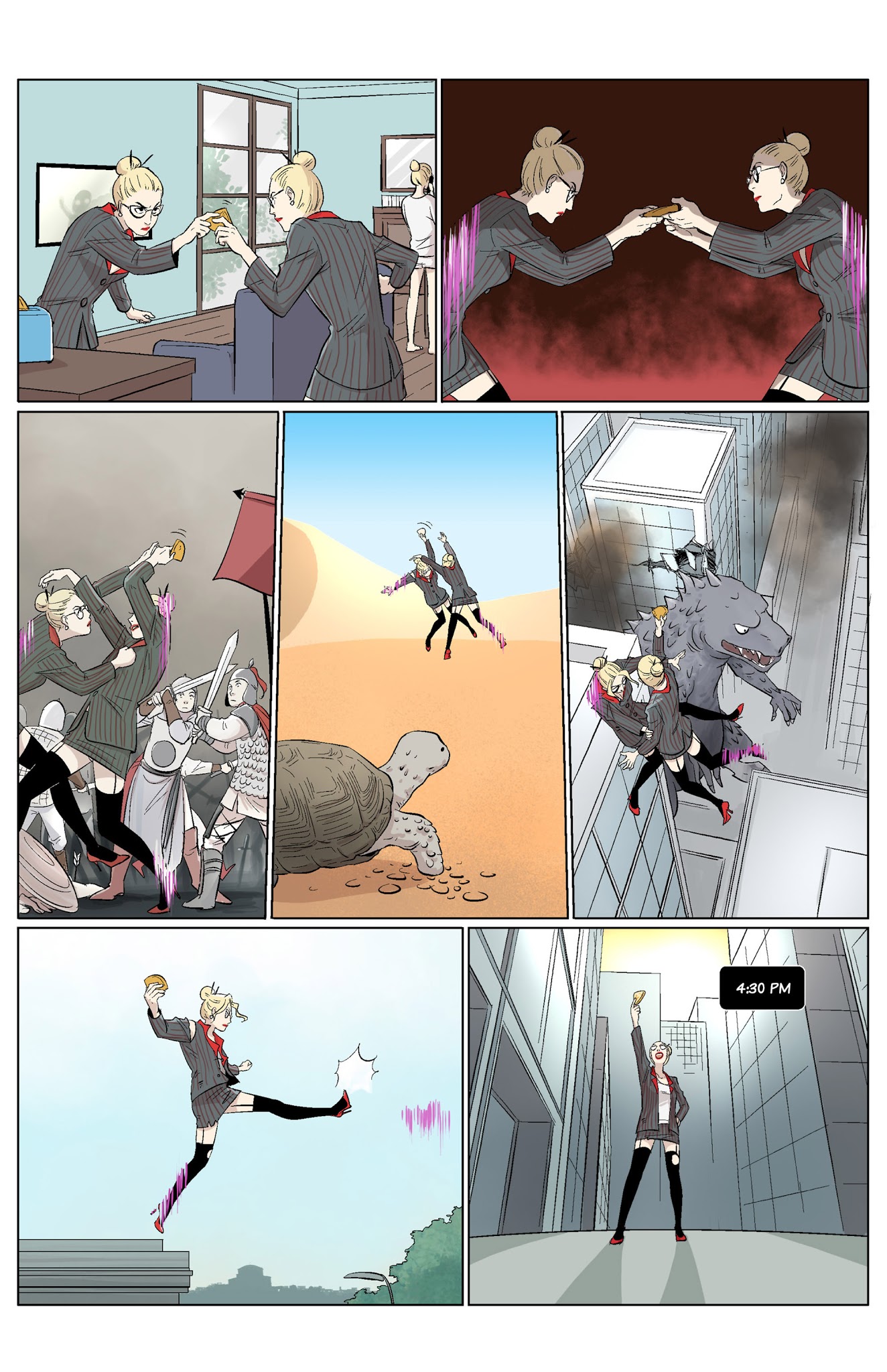 Read online Paradox Girl comic -  Issue #1 - 16