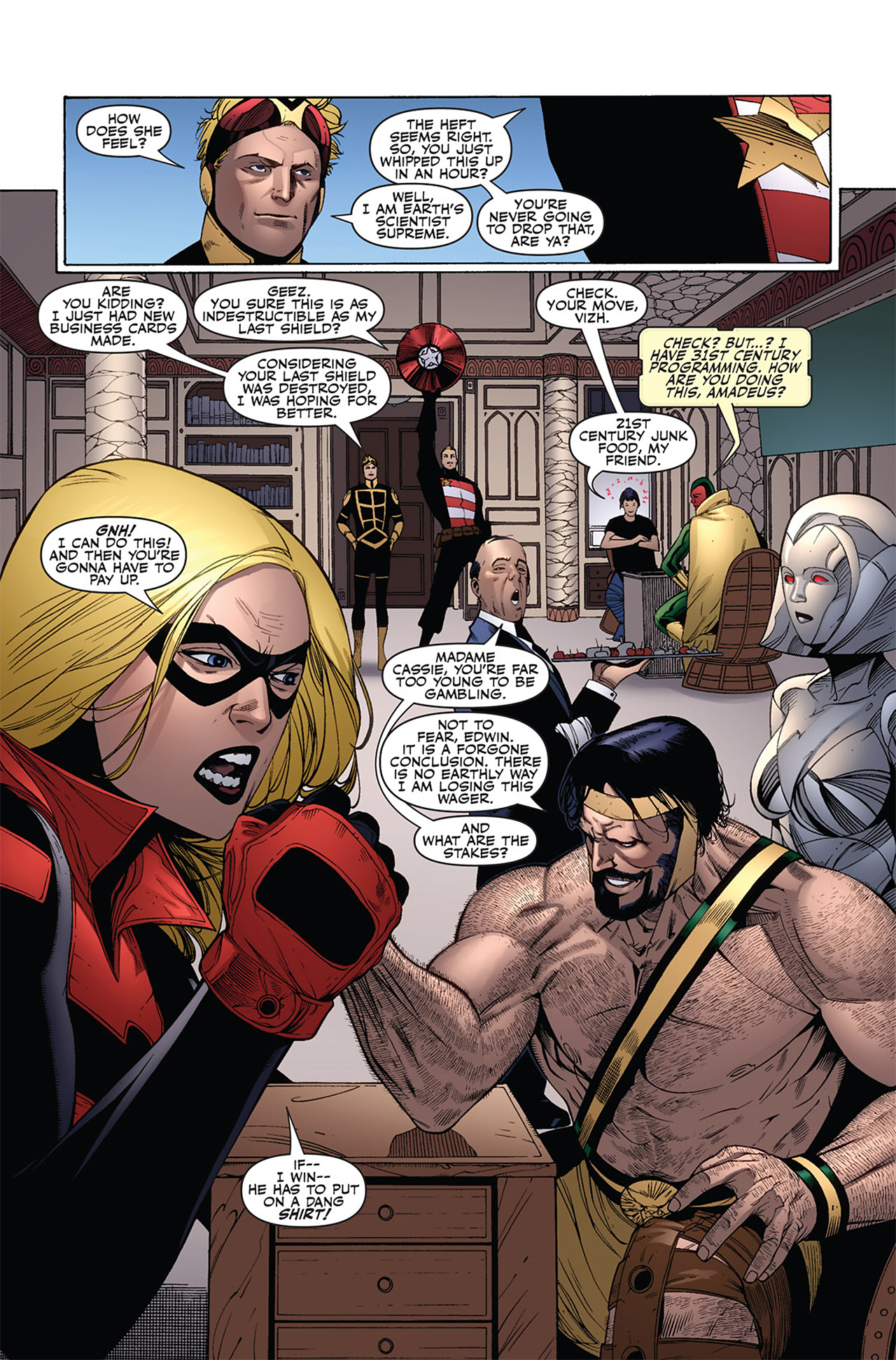 Read online The Mighty Avengers comic -  Issue #32 - 11