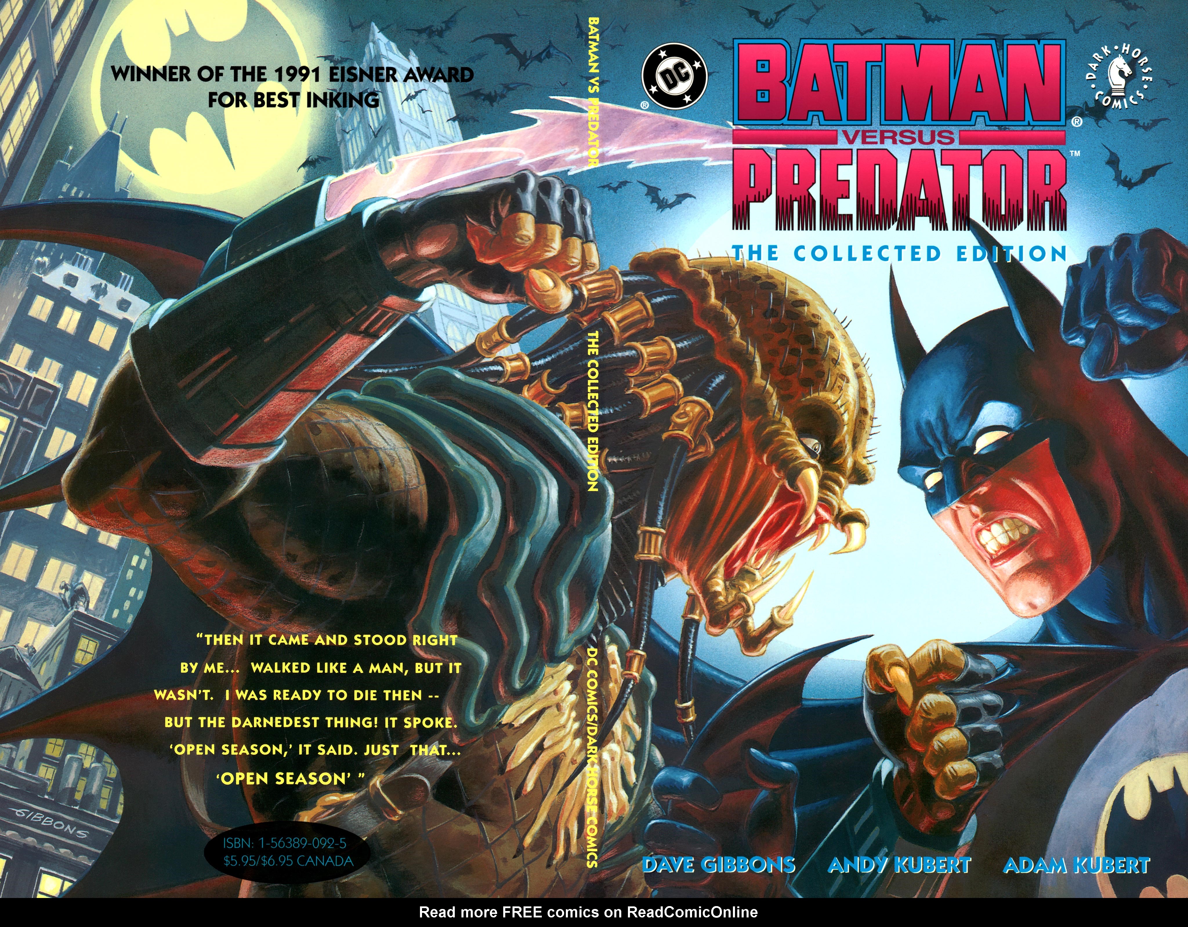 Read online Batman Versus Predator comic -  Issue # Full - 1