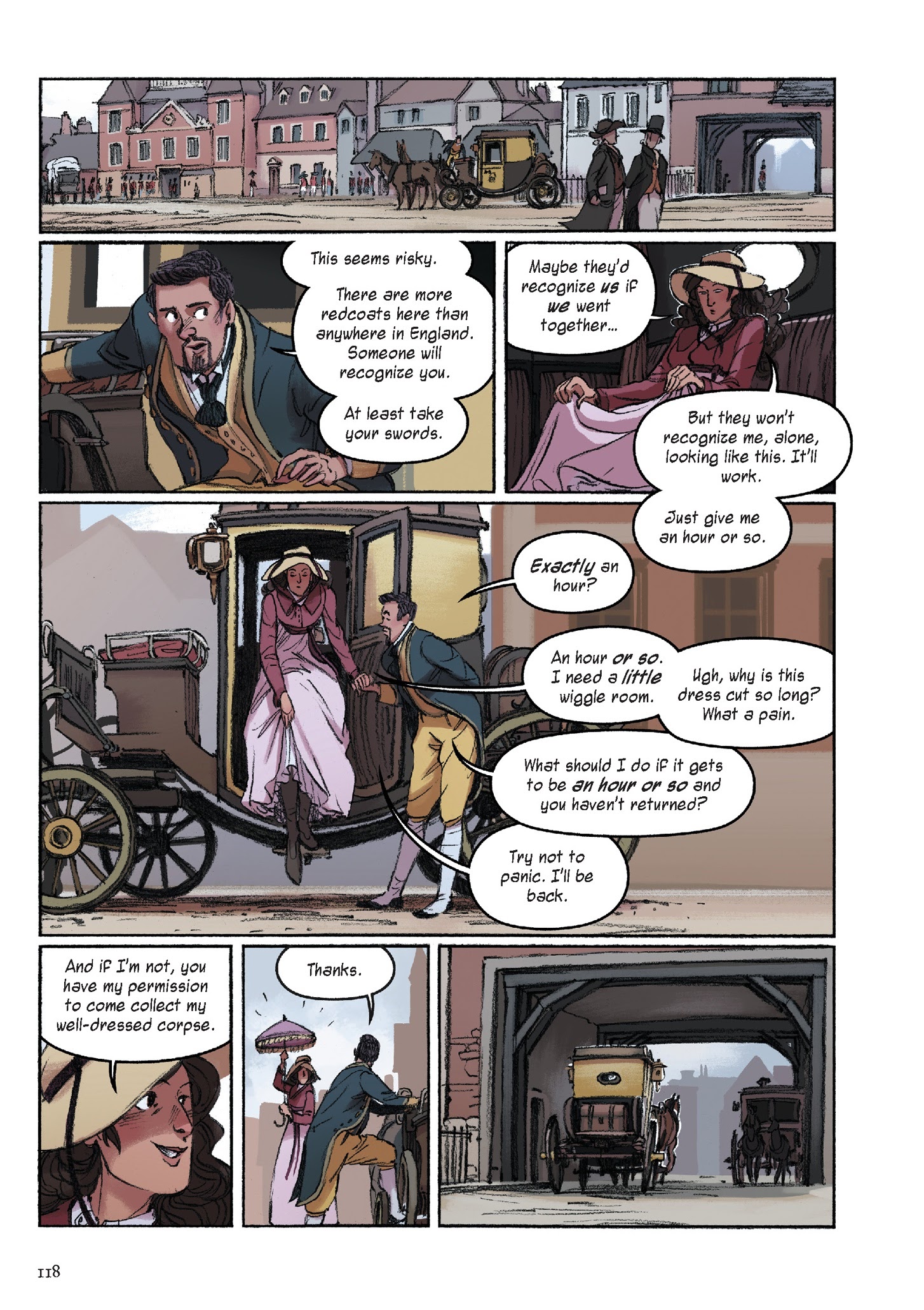 Read online Delilah Dirk and the King's Shilling comic -  Issue # TPB (Part 2) - 19