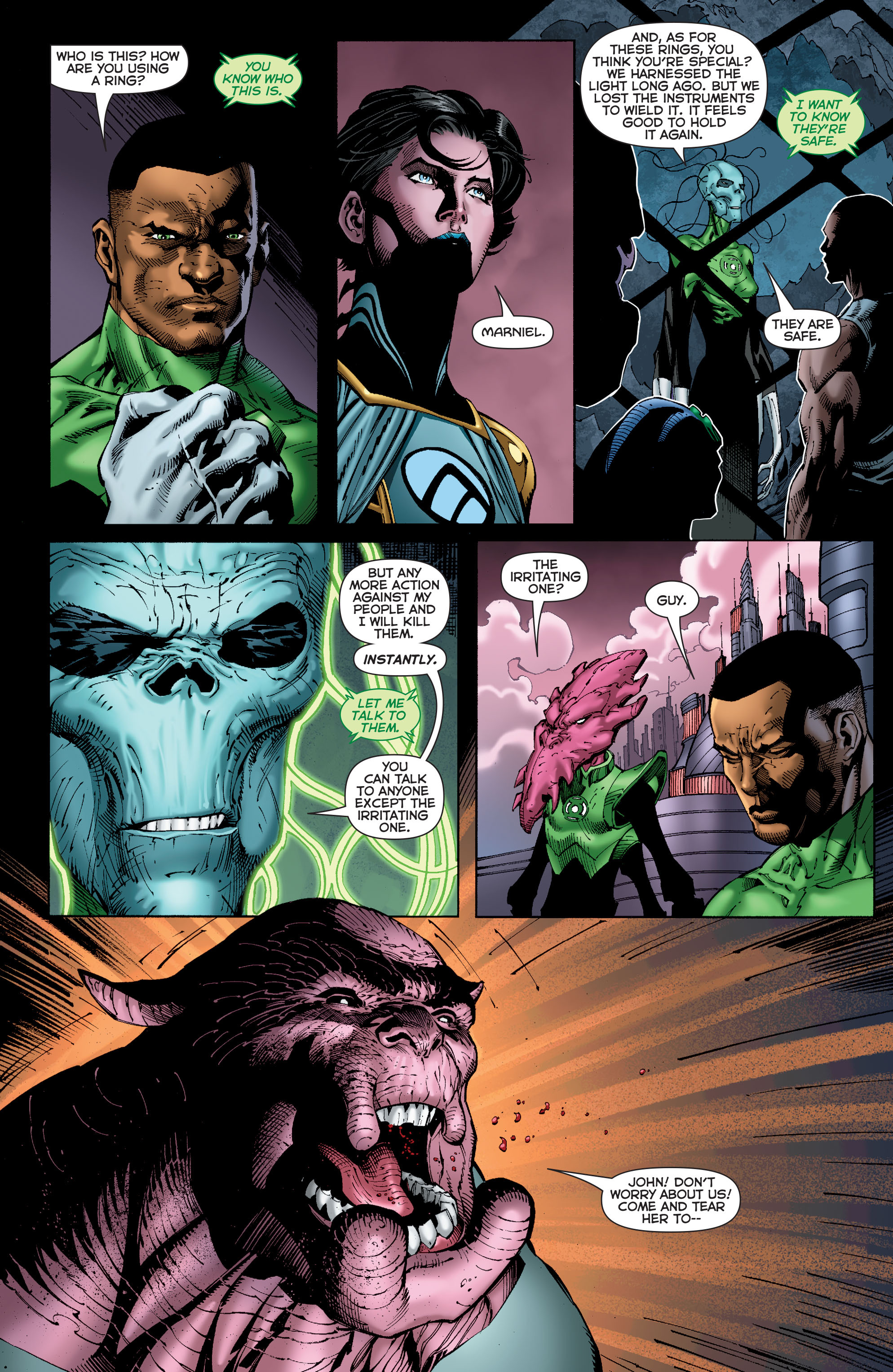 Read online Green Lantern Corps: Edge of Oblivion comic -  Issue #4 - 7