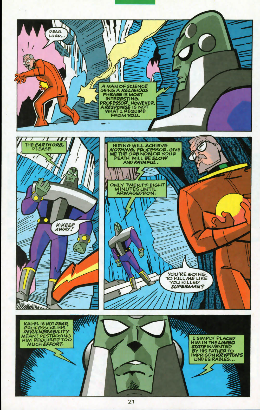 Read online Superman Adventures comic -  Issue #22 - 22