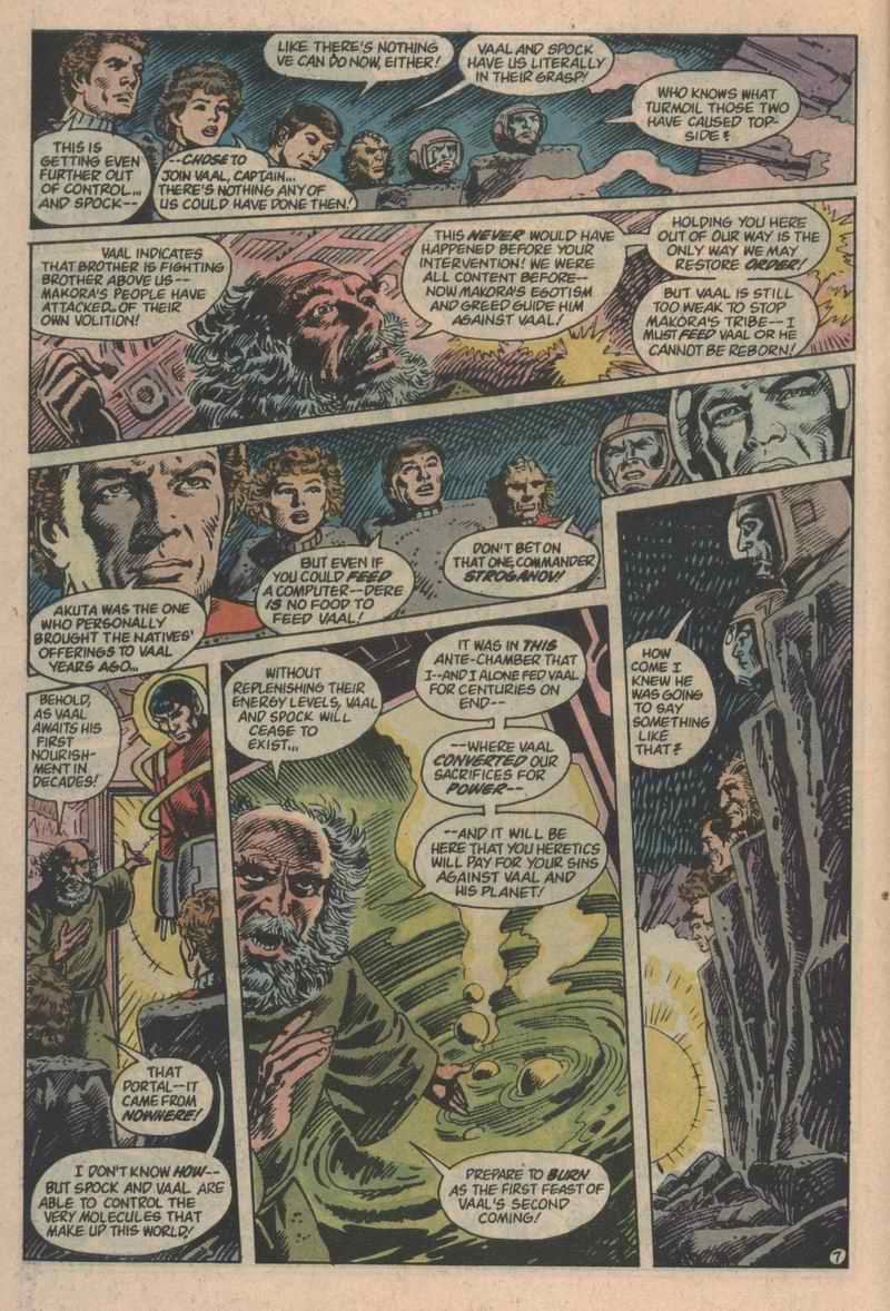 Read online Star Trek (1984) comic -  Issue #45 - 8