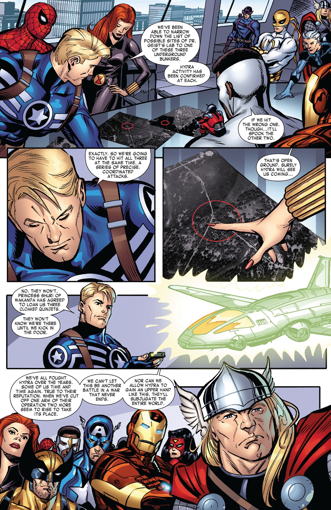 Read online Captain America: Hail Hydra comic -  Issue #5 - 9