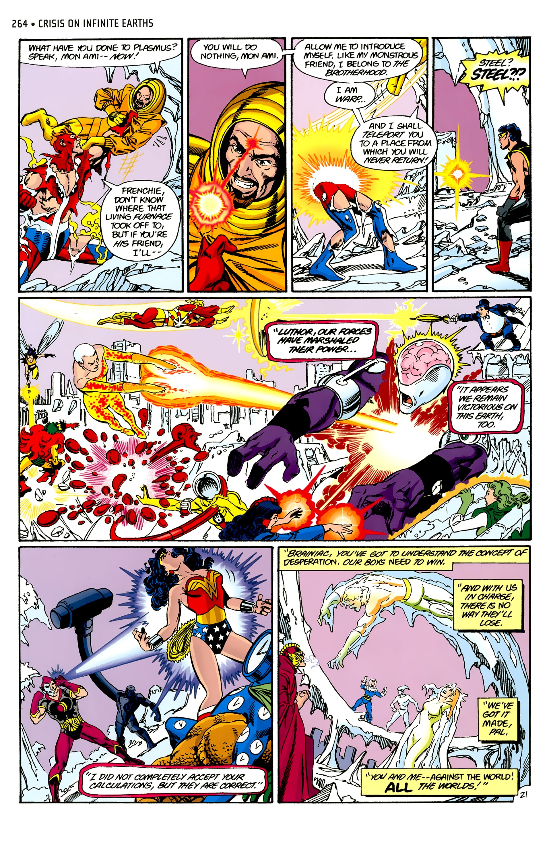 Read online Crisis on Infinite Earths (1985) comic -  Issue # _Absolute Edition 1 (Part 3) - 57