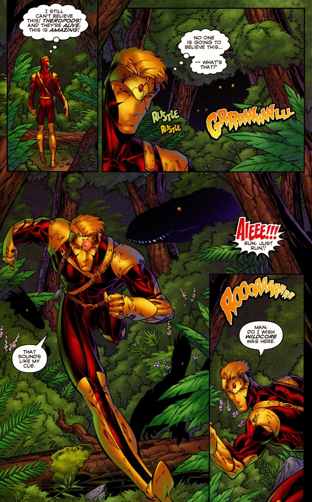 Read online Backlash & Taboo's African Holiday comic -  Issue # Full - 11