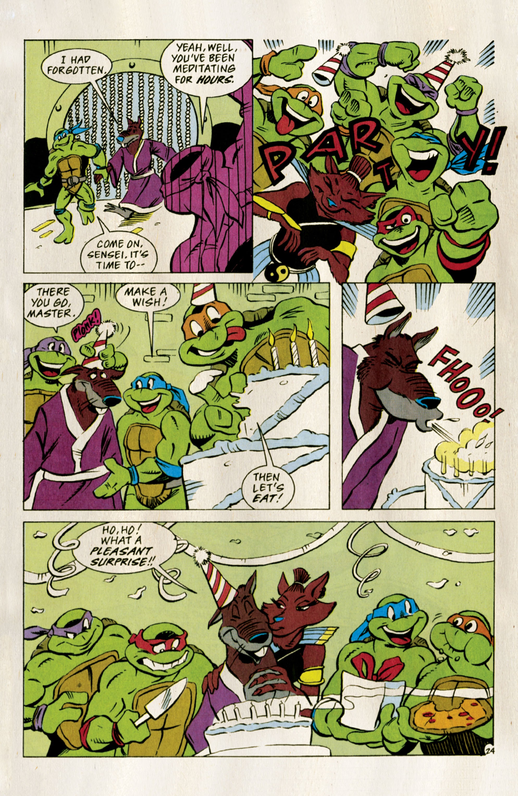 Read online Teenage Mutant Ninja Turtles: Best Of comic -  Issue # Splinter - 25