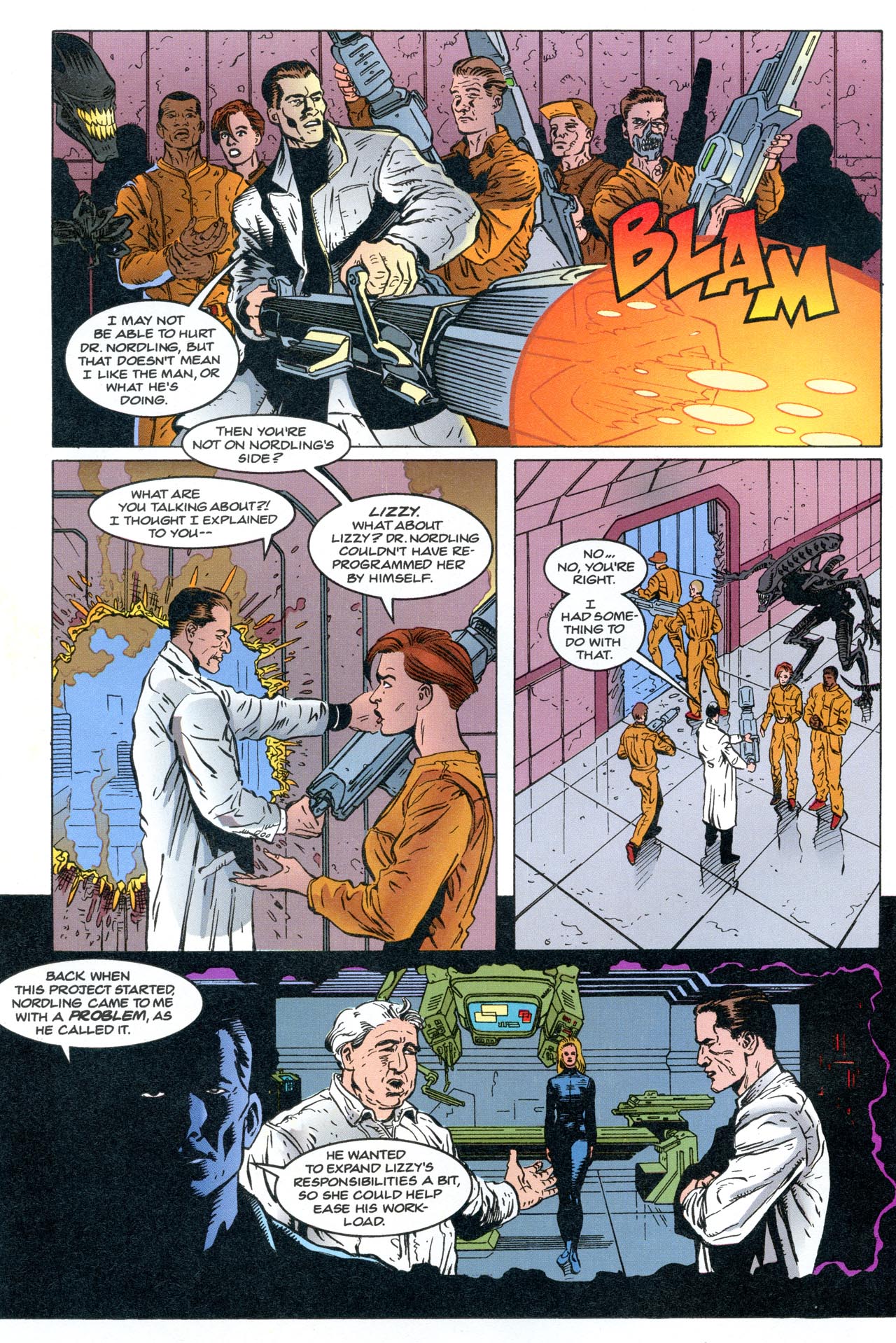 Read online Aliens: Stronghold comic -  Issue #4 - 4