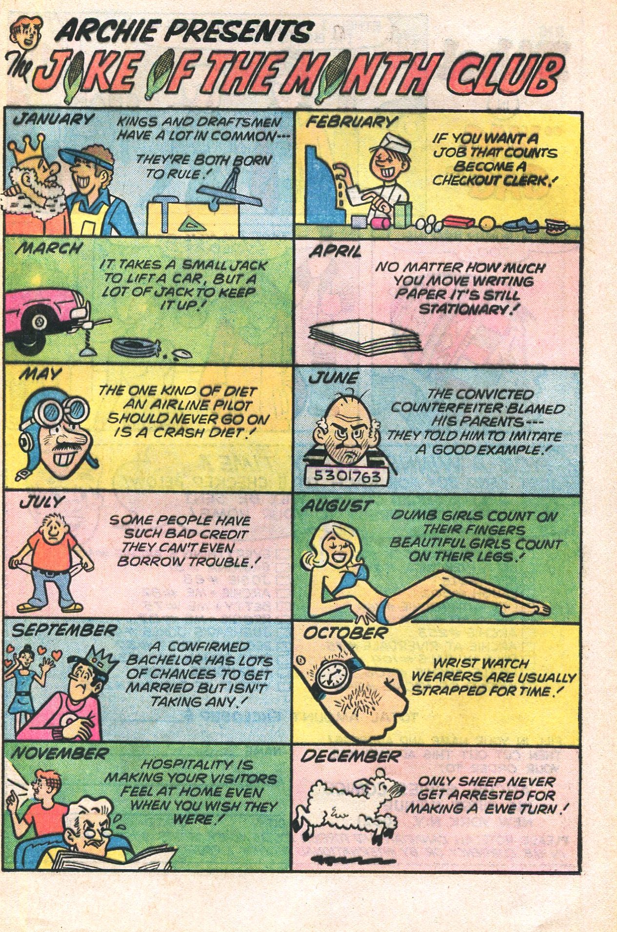 Read online Archie's Joke Book Magazine comic -  Issue #219 - 17