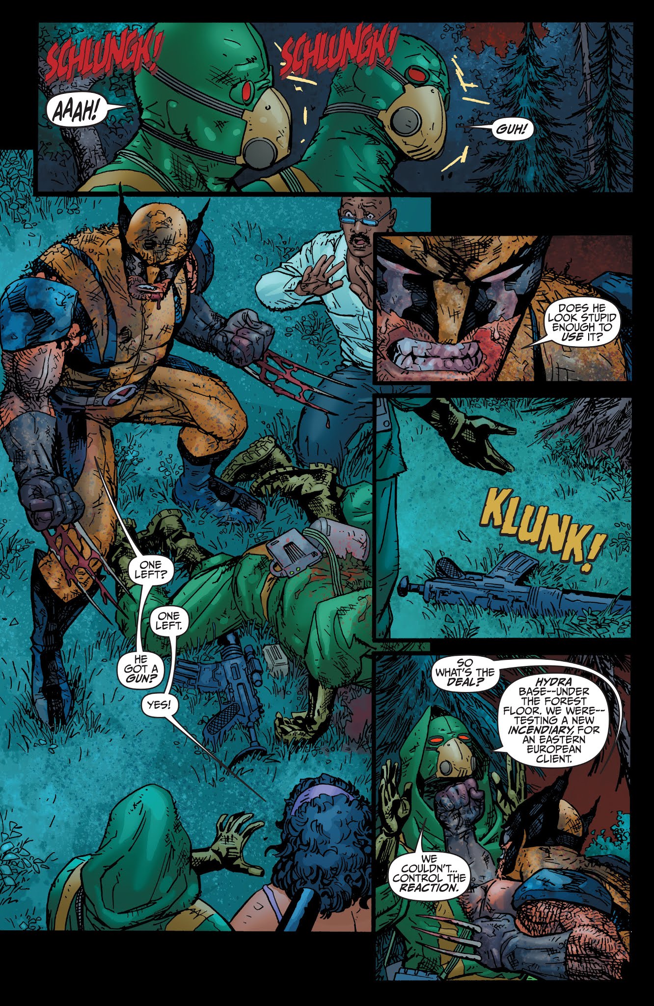 Read online Wolverine: Firebreak comic -  Issue # Full - 13