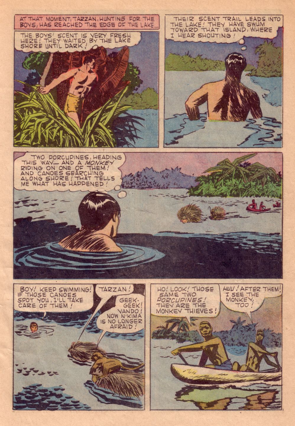 Read online Tarzan (1948) comic -  Issue #131 - 27