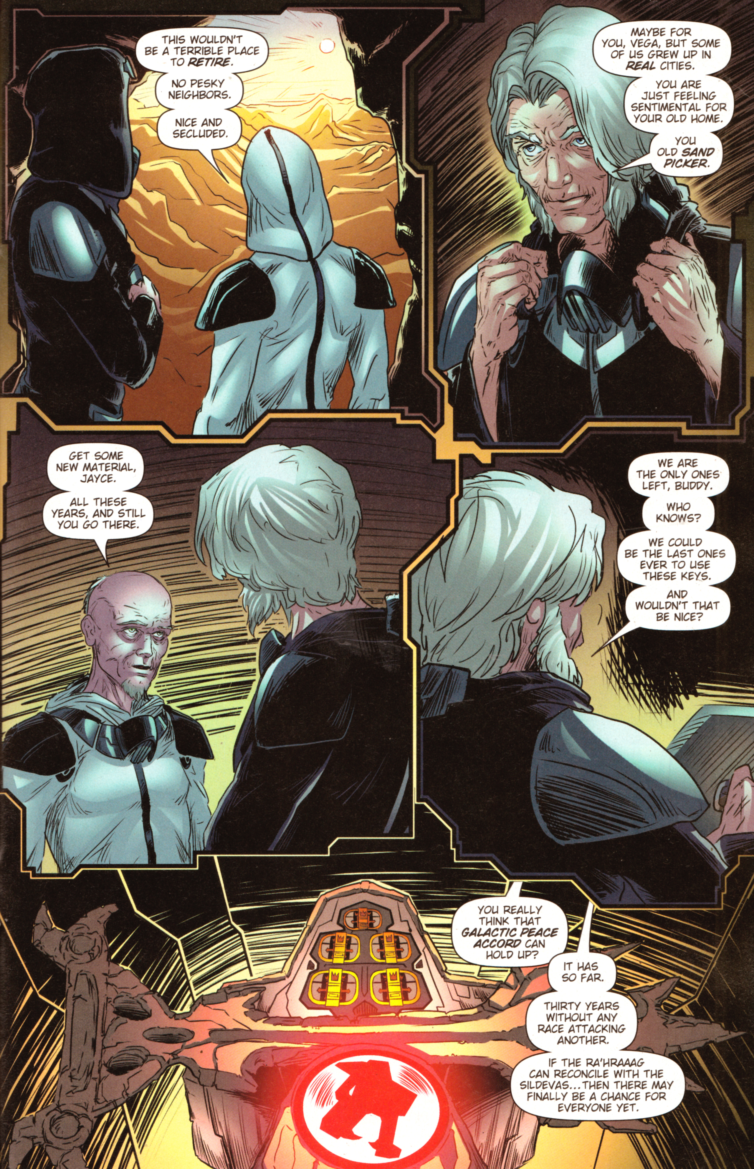 Read online Voltron: From the Ashes comic -  Issue #6 - 25
