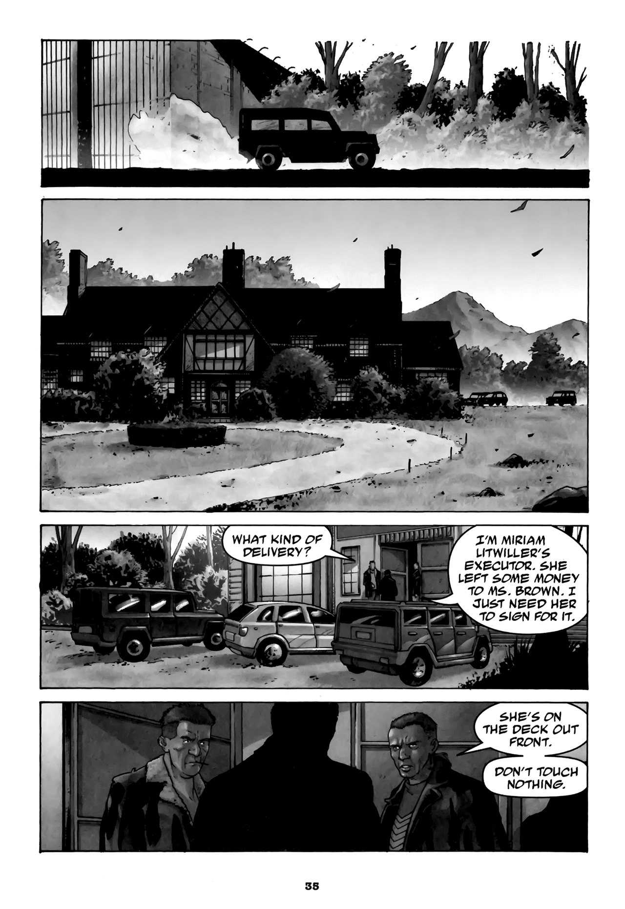 Read online The Executor comic -  Issue # TPB (Part 1) - 37