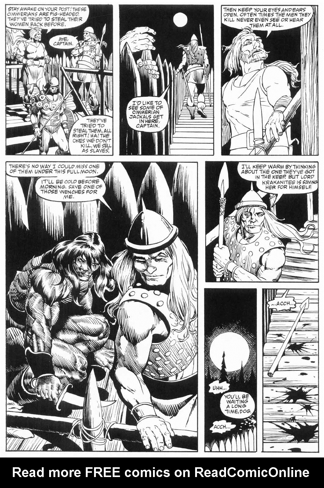 Read online The Savage Sword Of Conan comic -  Issue #157 - 8