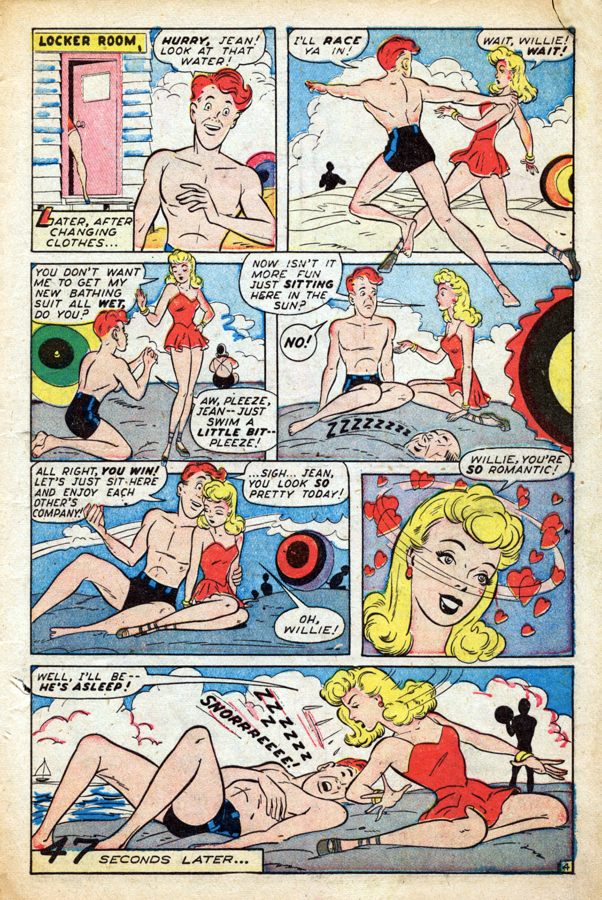 Read online Willie Comics (1946) comic -  Issue #5 - 8