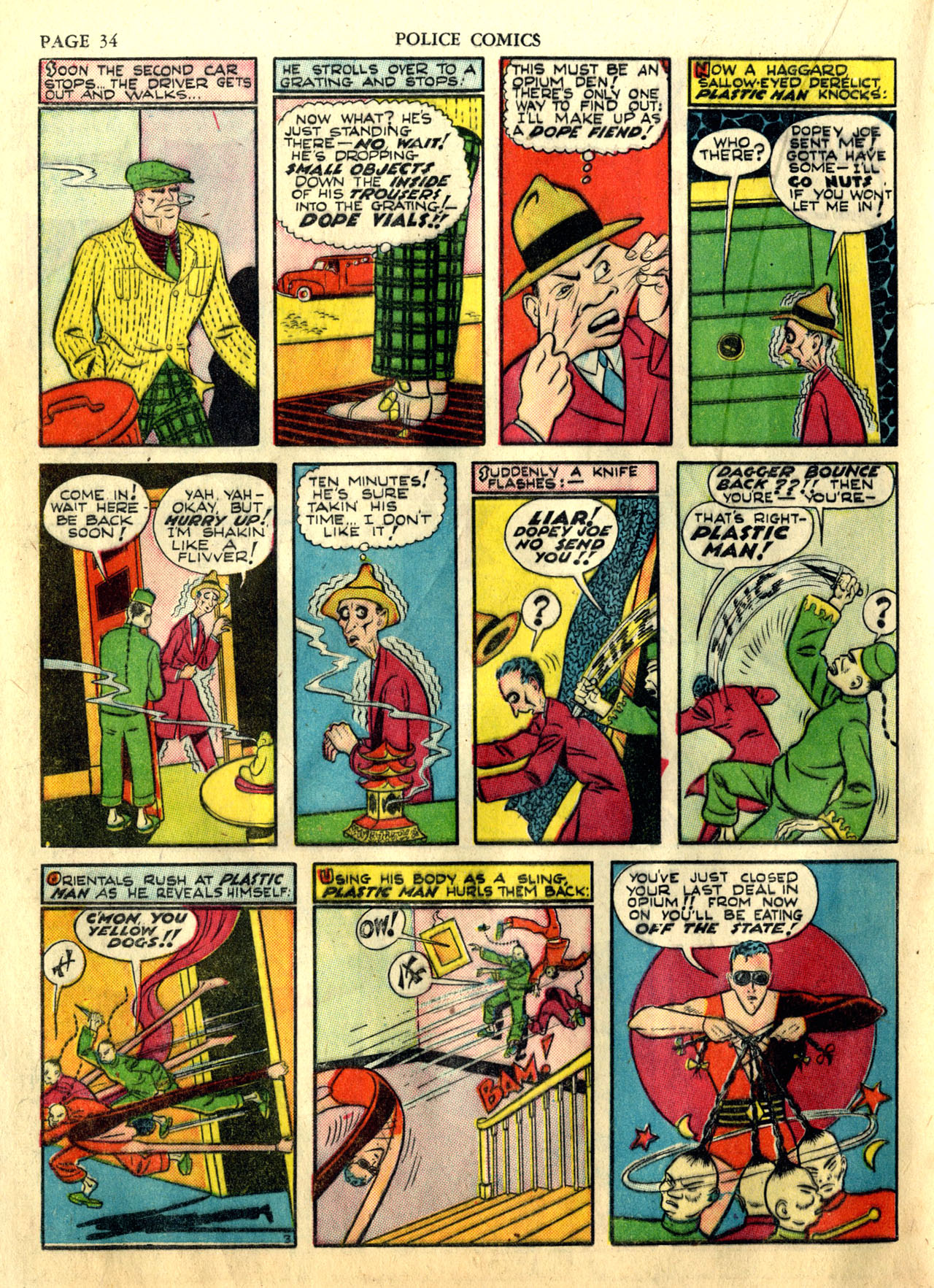 Read online Police Comics comic -  Issue #2 - 37
