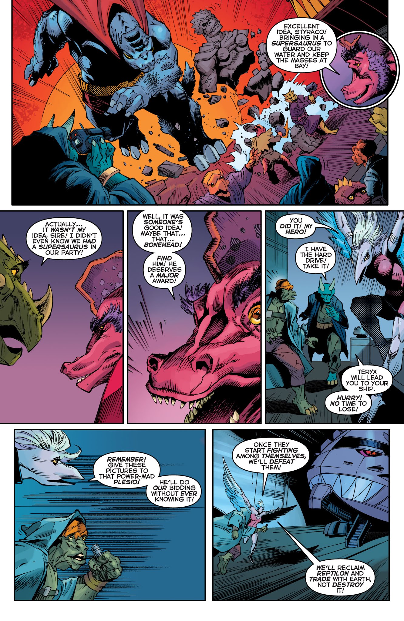 Read online Dinosaucers comic -  Issue #3 - 9