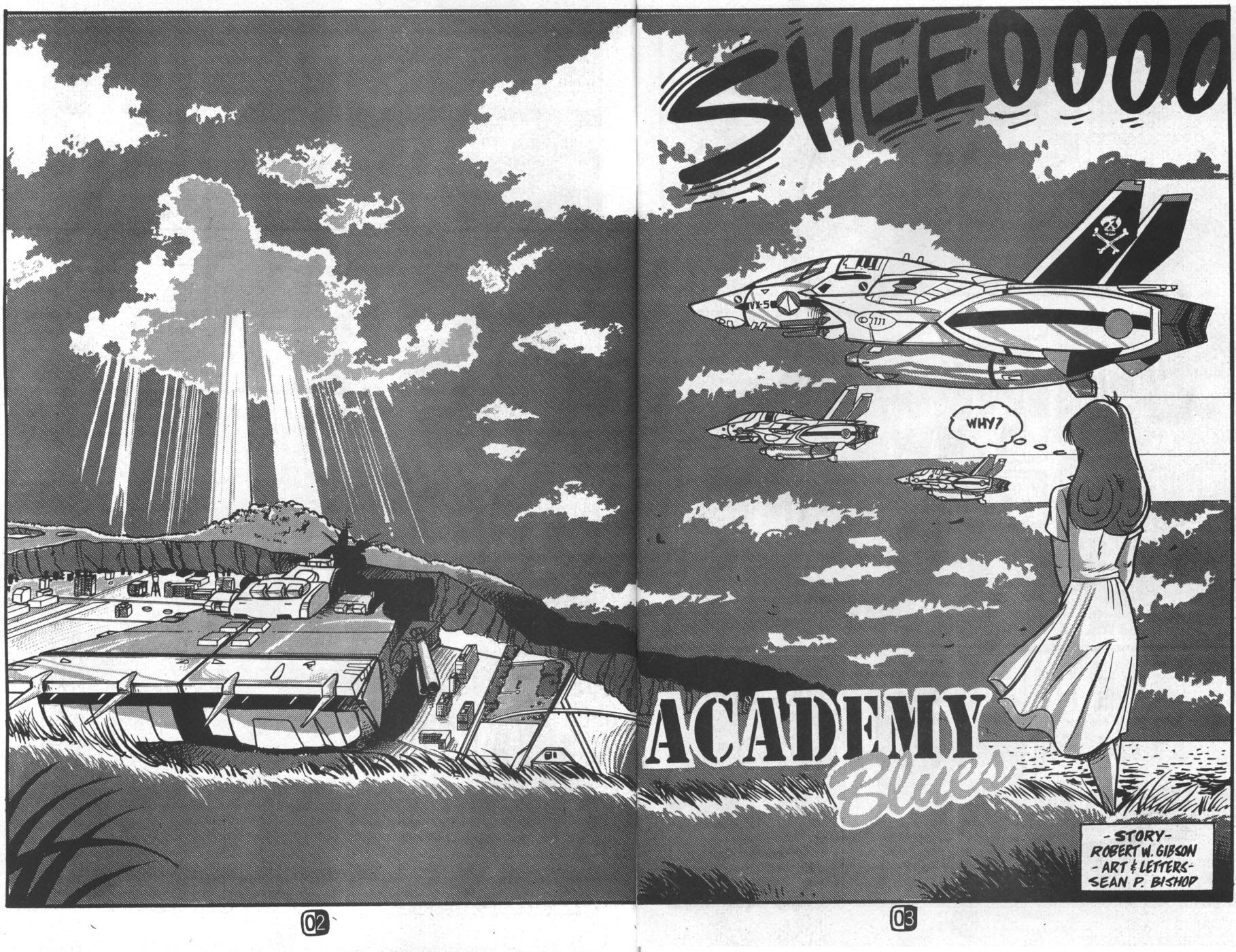 Read online Robotech Academy Blues comic -  Issue #0 - 4