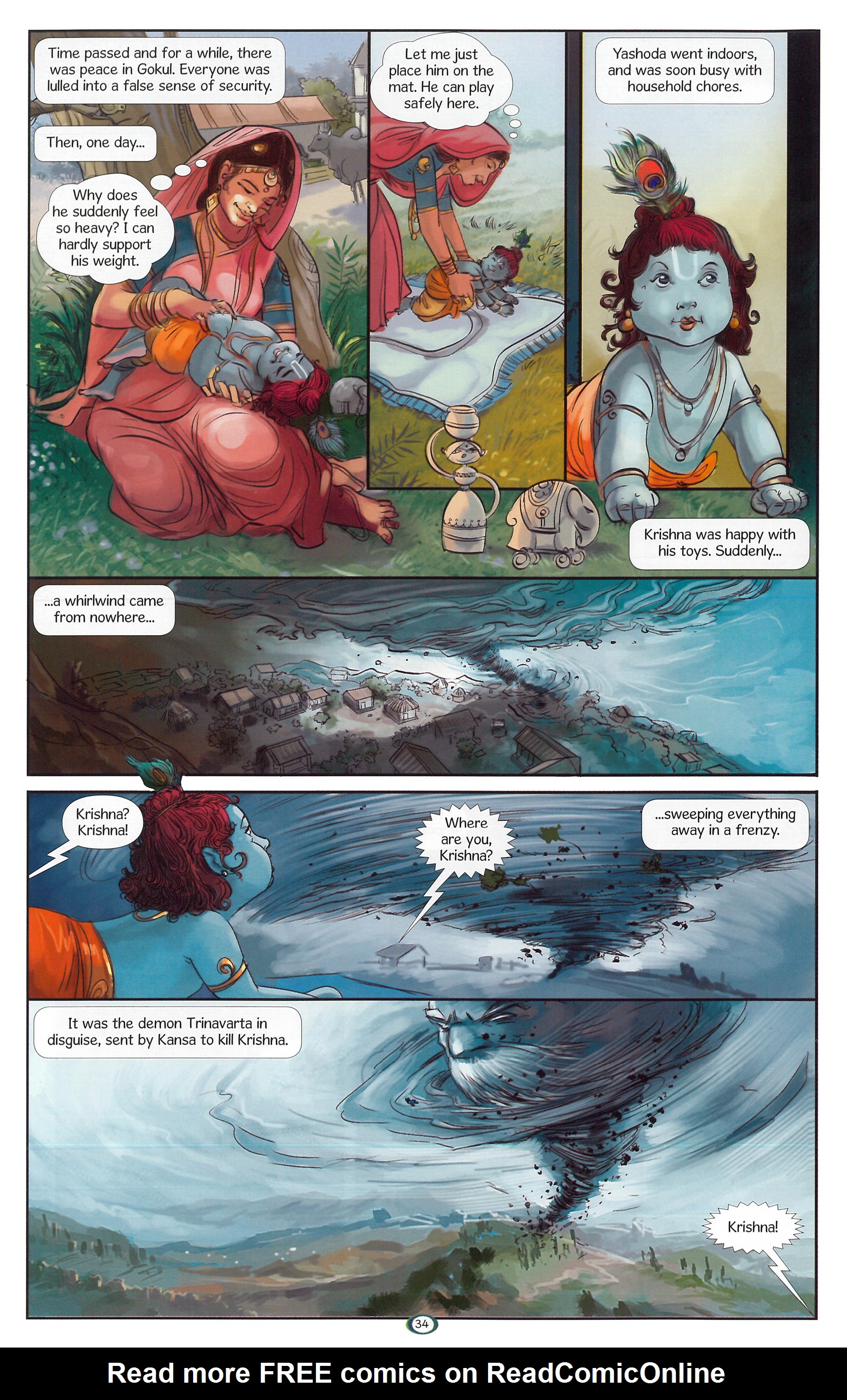 Read online Krishna: Defender of Dharma comic -  Issue # TPB (Part 1) - 36