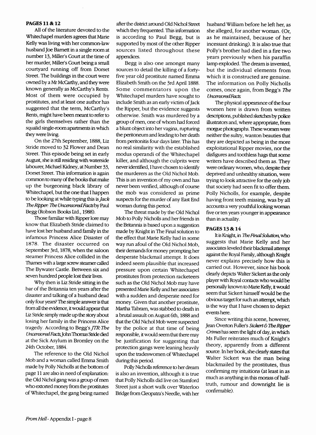 Read online From Hell (1991) comic -  Issue # TPB - 509