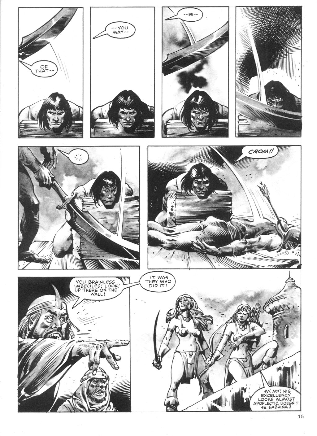 Read online The Savage Sword Of Conan comic -  Issue #88 - 15