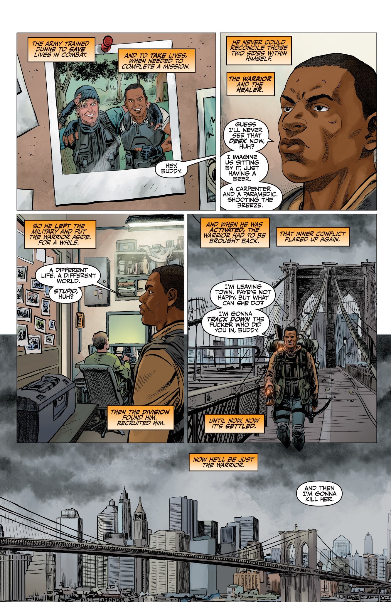 Read online Tom Clancy's The Division: Extremis Malis comic -  Issue #1 - 22