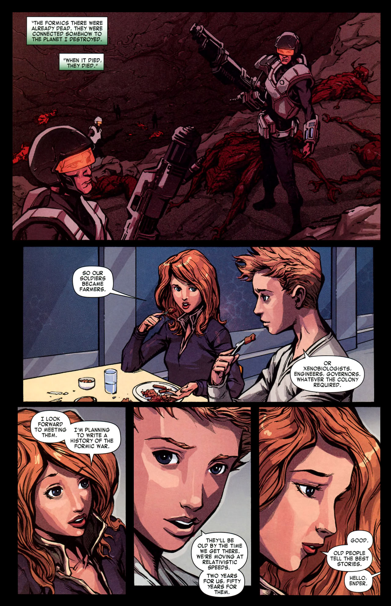 Read online Ender in Exile comic -  Issue #2 - 10