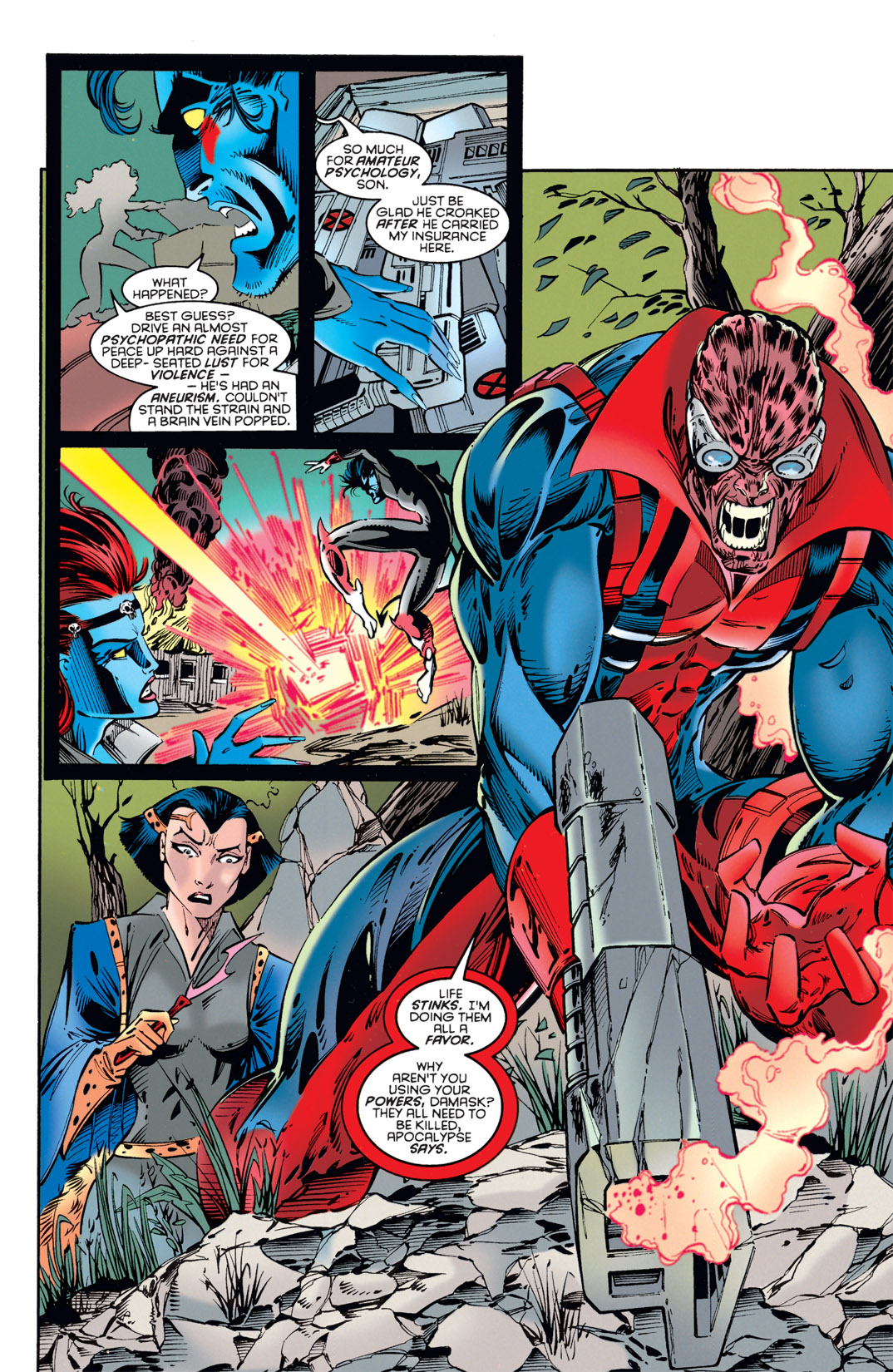 Read online X-Men: The Complete Age of Apocalypse Epic comic -  Issue # TPB 3 - 173
