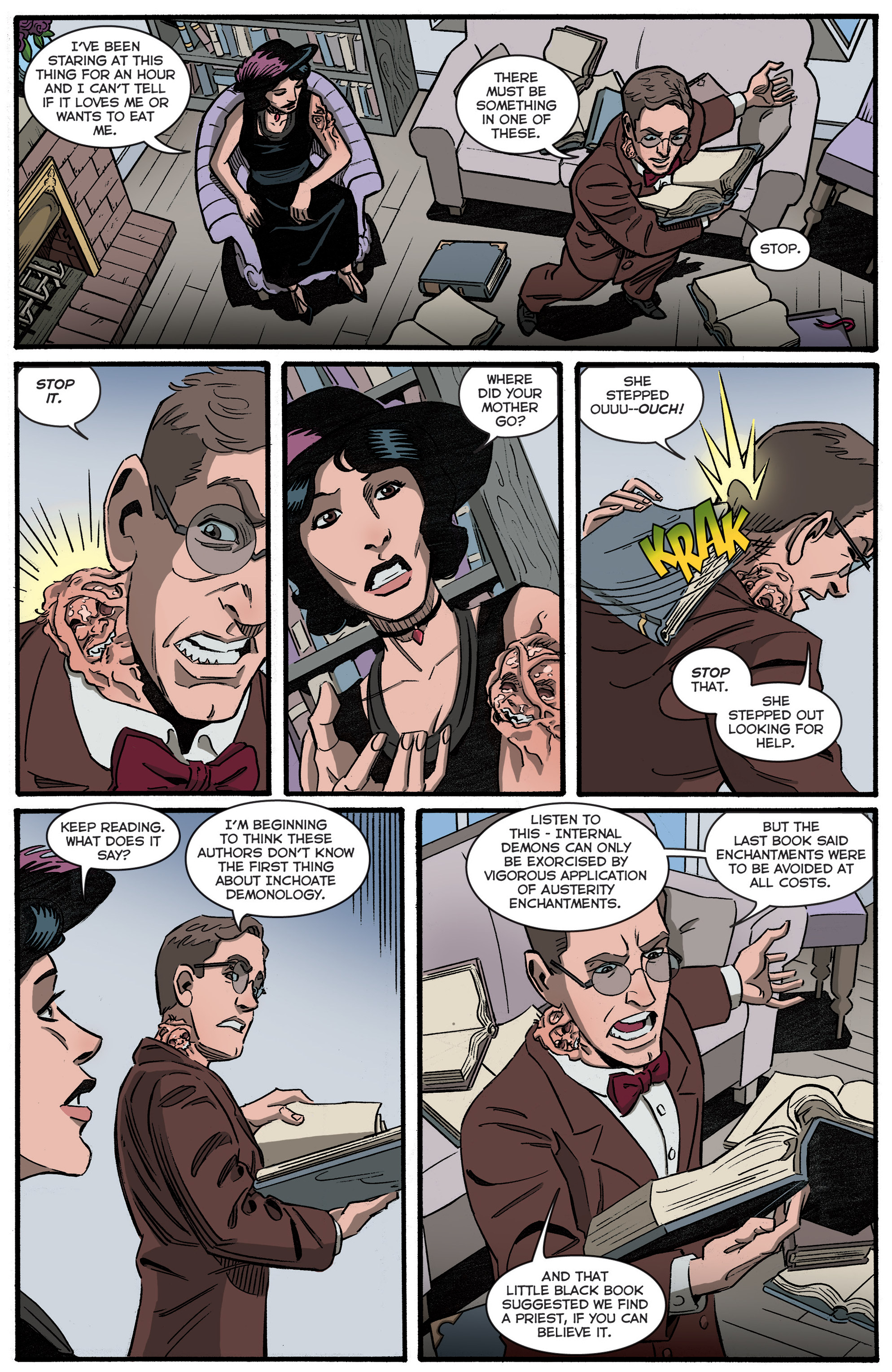 Read online Herald: Lovecraft & Tesla - Bundles of Joy comic -  Issue #2 - 8