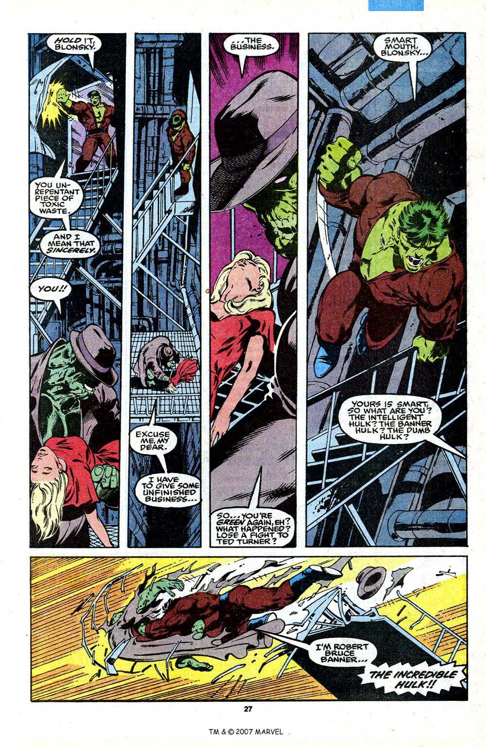 Read online The Incredible Hulk (1968) comic -  Issue #383 - 29
