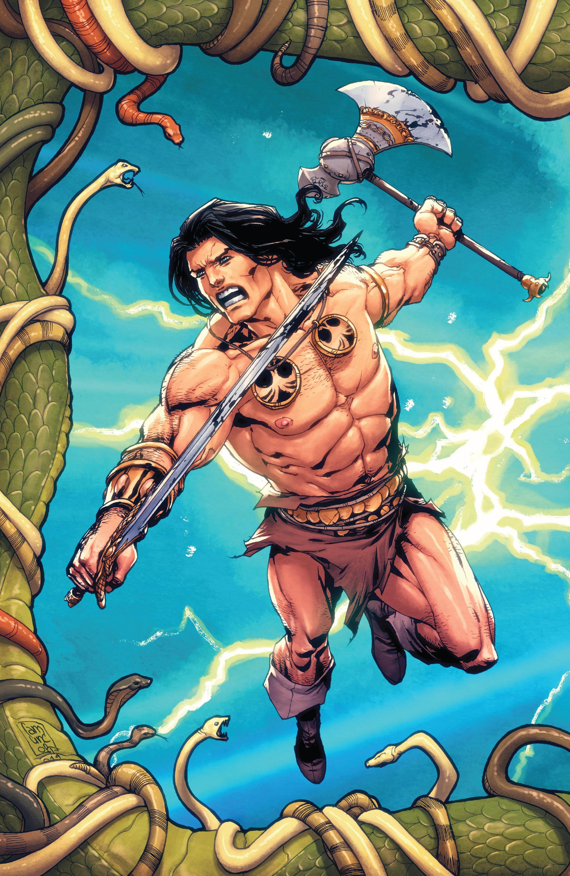 Read online Conan: Serpent War comic -  Issue #1 - 36