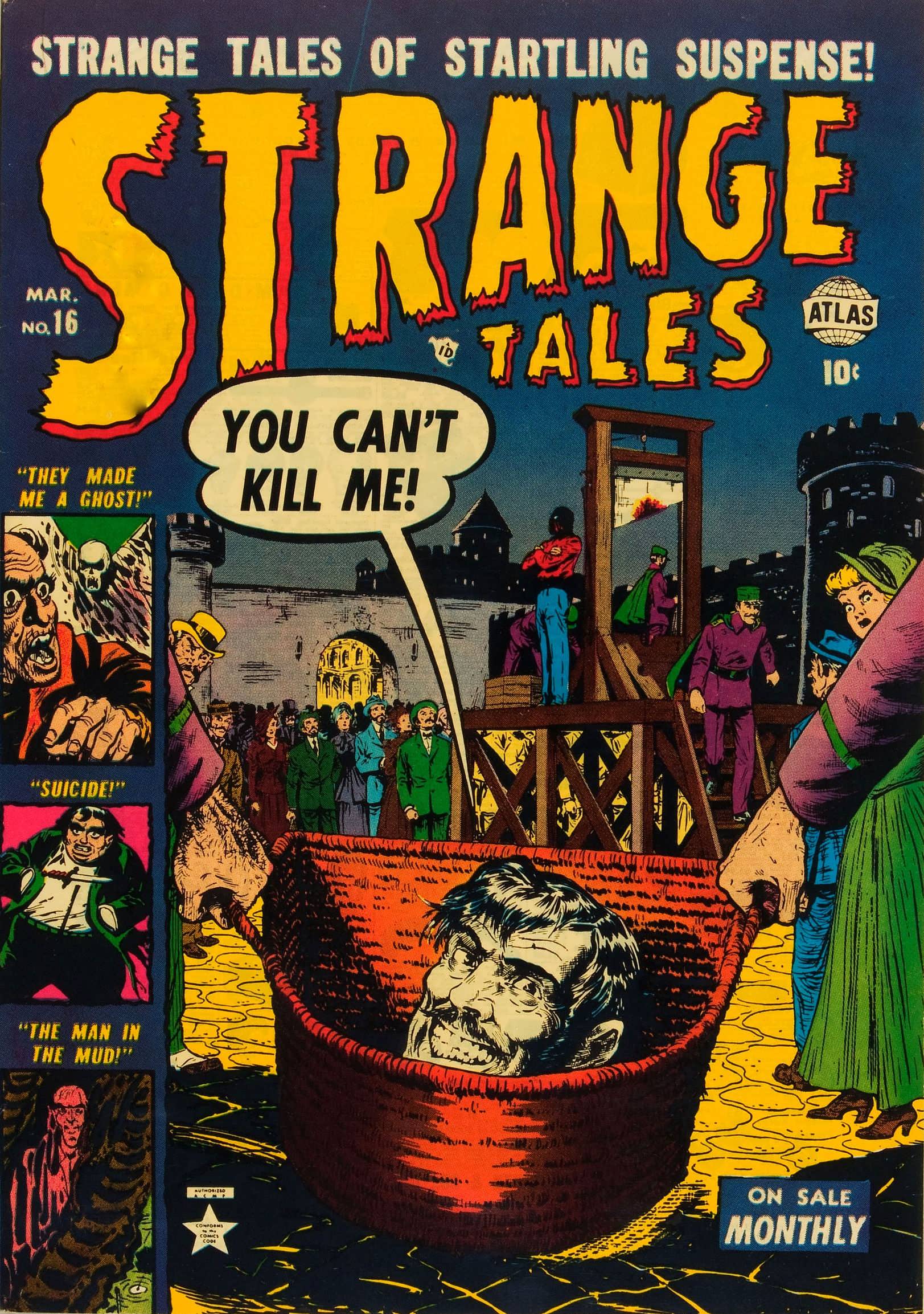 Read online Strange Tales (1951) comic -  Issue #16 - 1