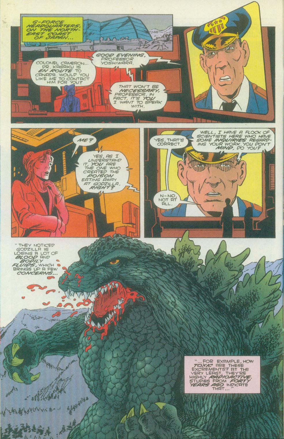 Read online Godzilla (1995) comic -  Issue #2 - 11