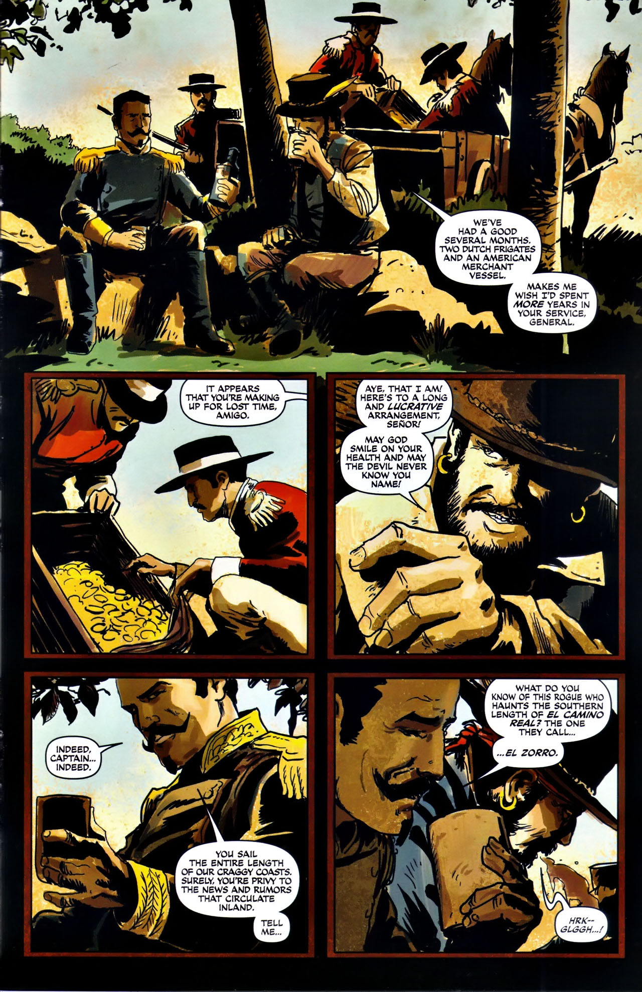 Read online Zorro (2008) comic -  Issue #16 - 10