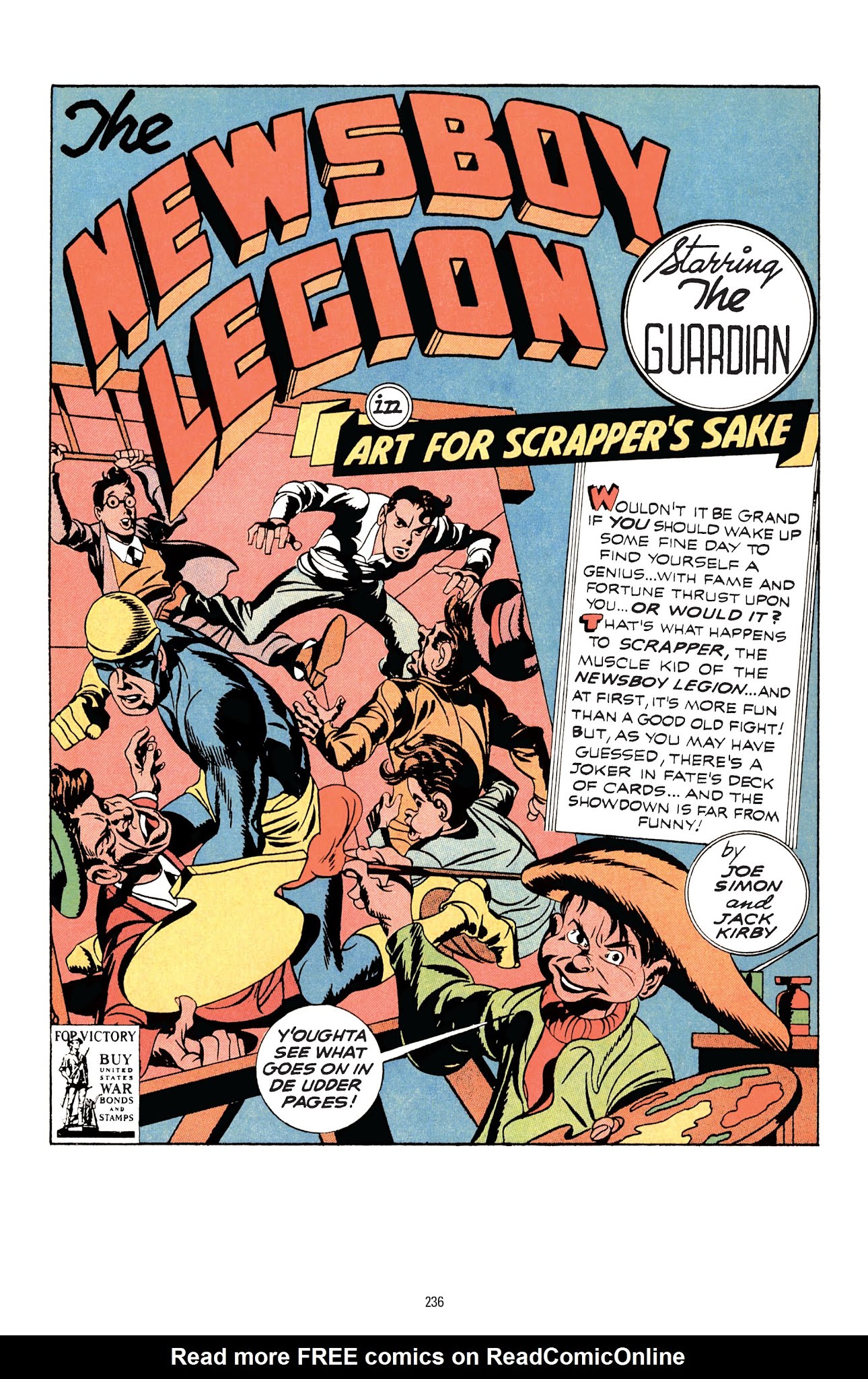 Read online The Newsboy Legion by Joe Simon and Jack Kirby comic -  Issue # TPB 1 (Part 3) - 33