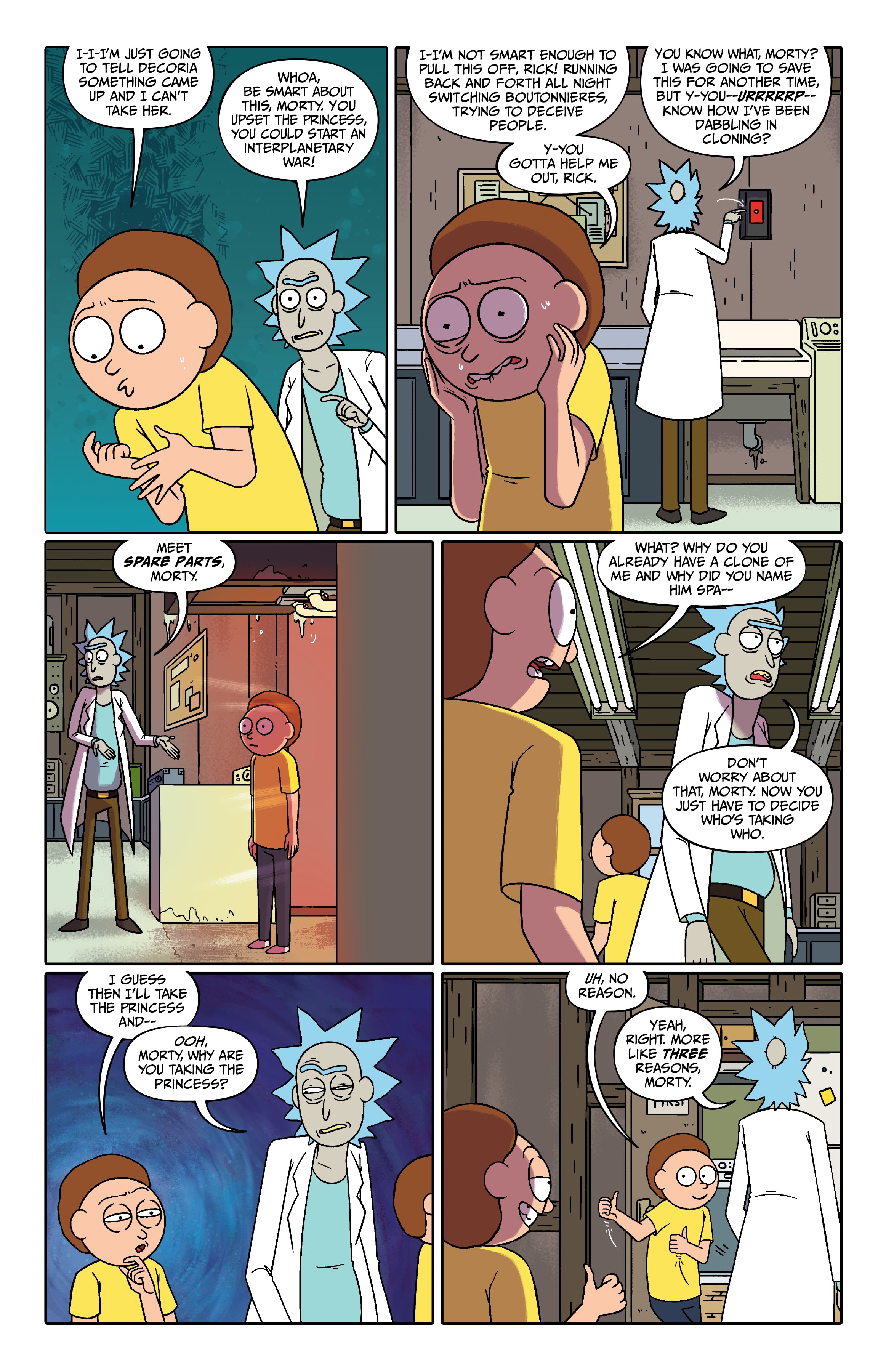 Read online Rick and Morty comic -  Issue # (2015) _Deluxe Edition 4 (Part 1) - 36