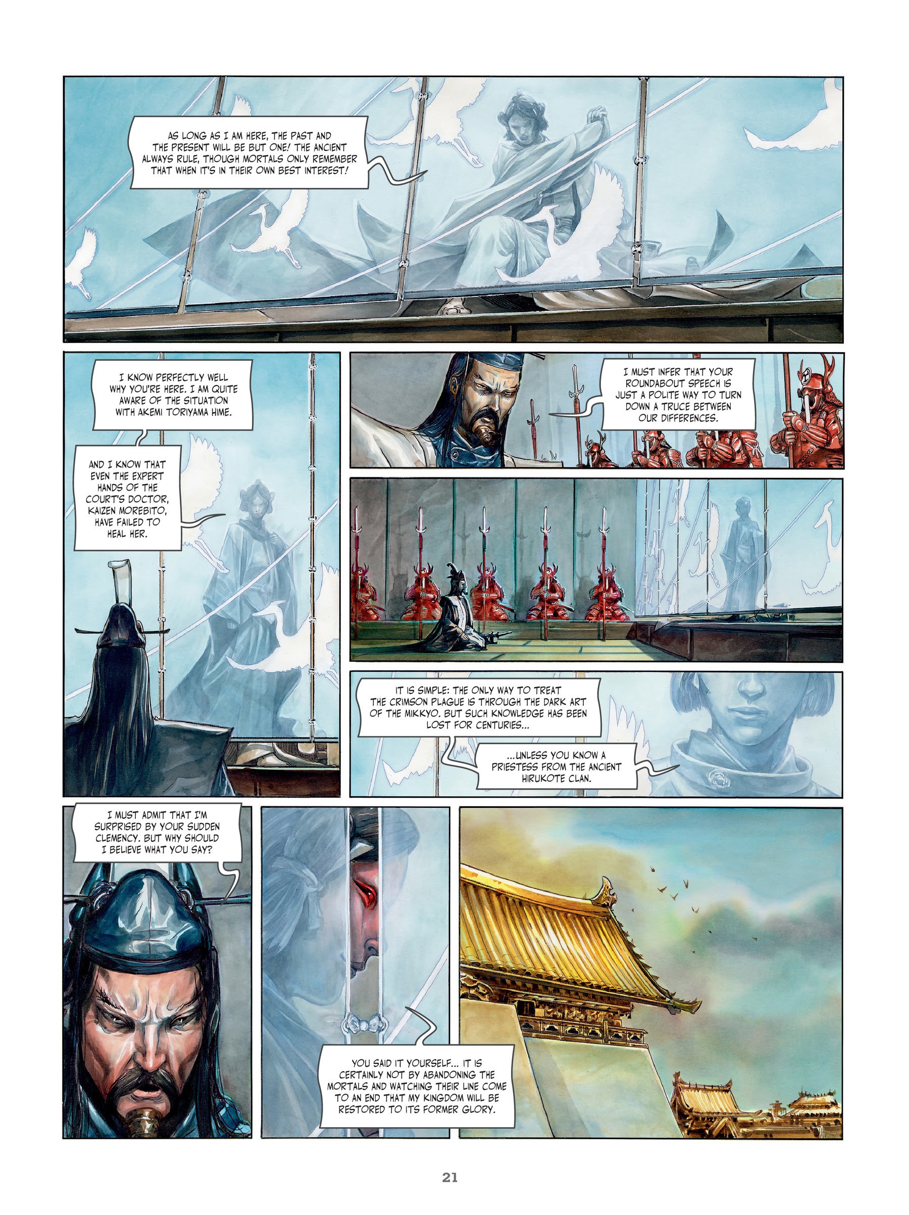 Read online The Mask of Fudo comic -  Issue #3 - 22