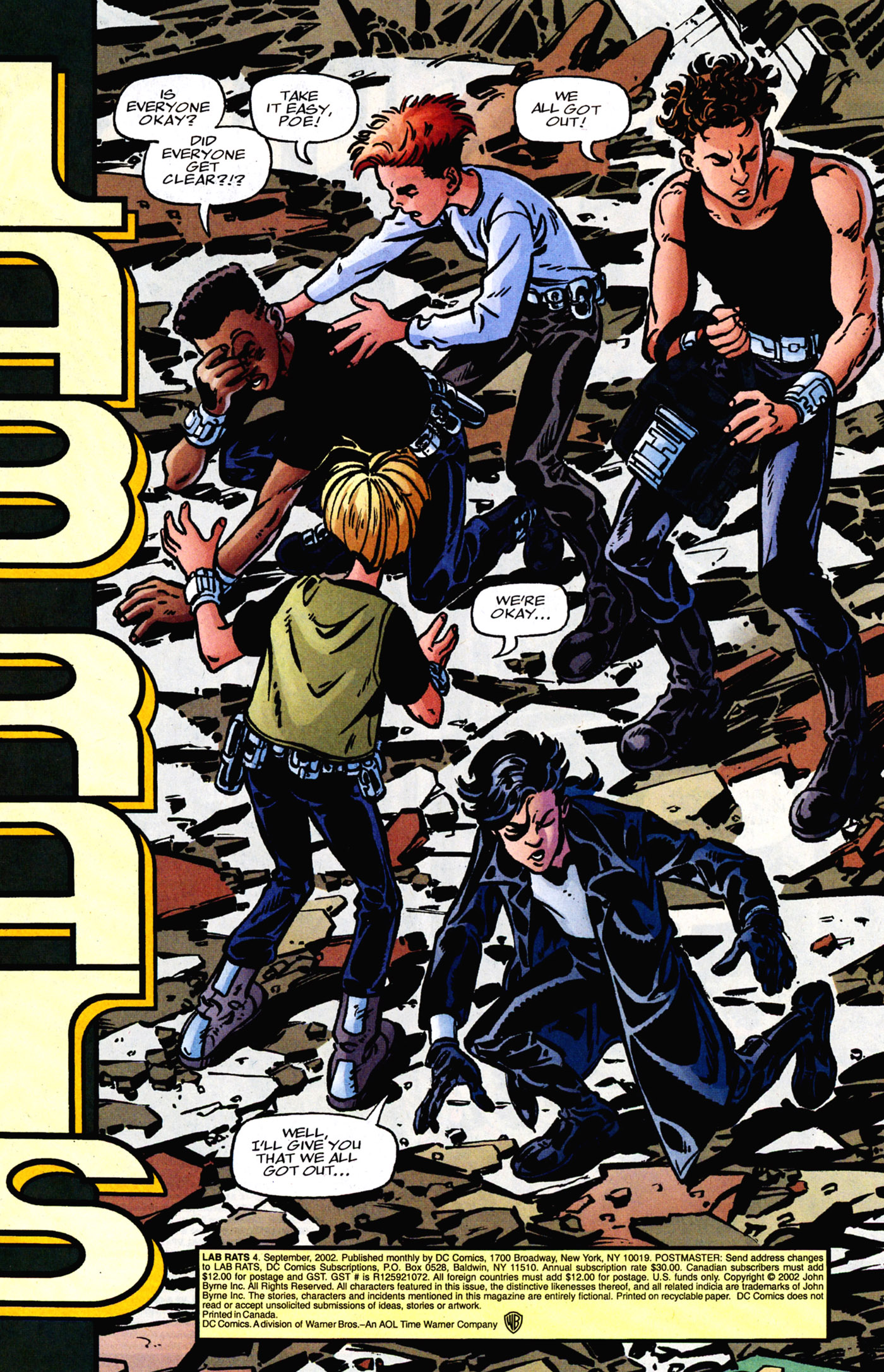 Read online Lab Rats comic Issue 4